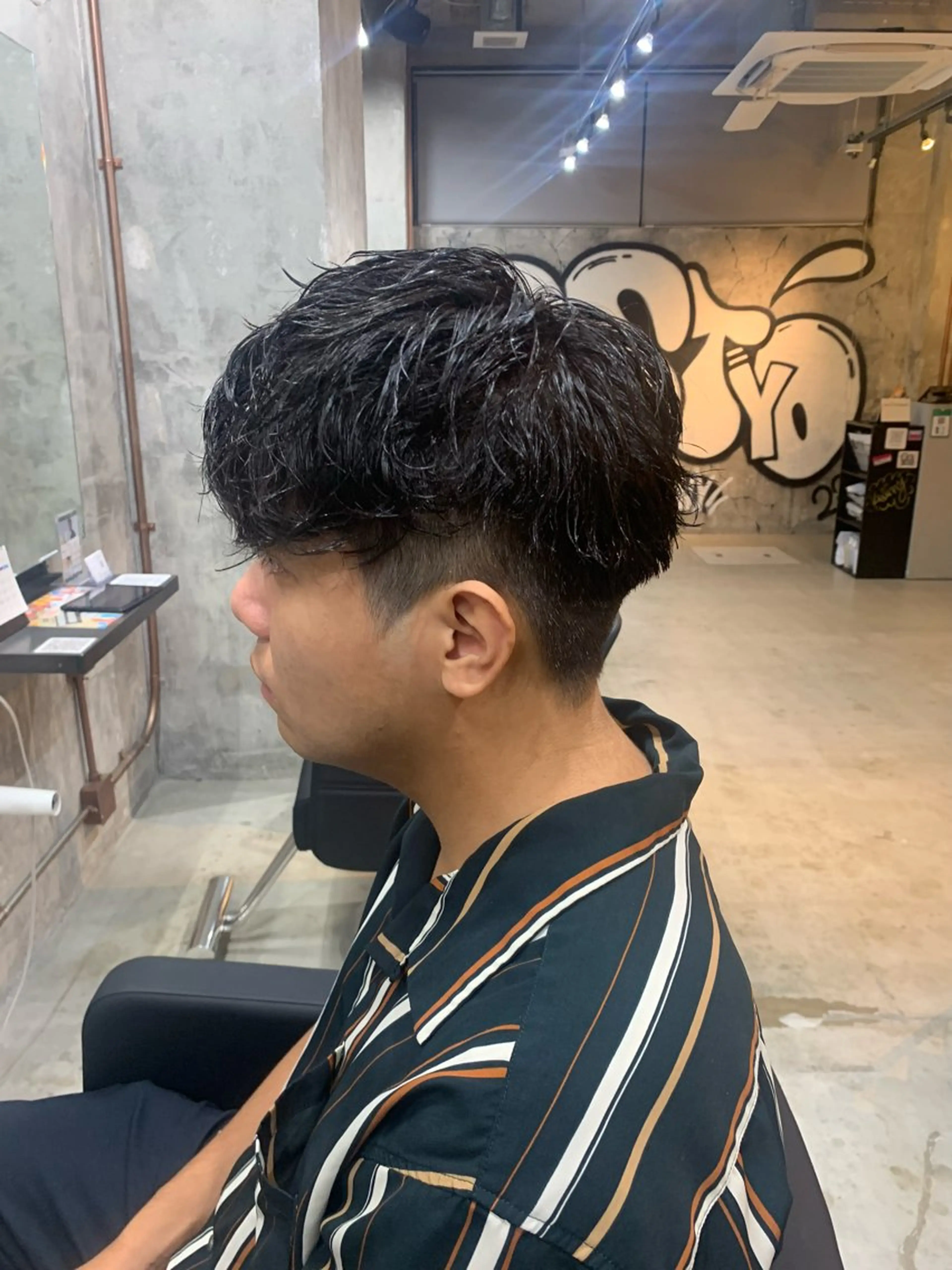 パーマ メンズ カット パーマ ⚡️メンズパーマ特化 mens支持◎/忠地のヘアスタイル