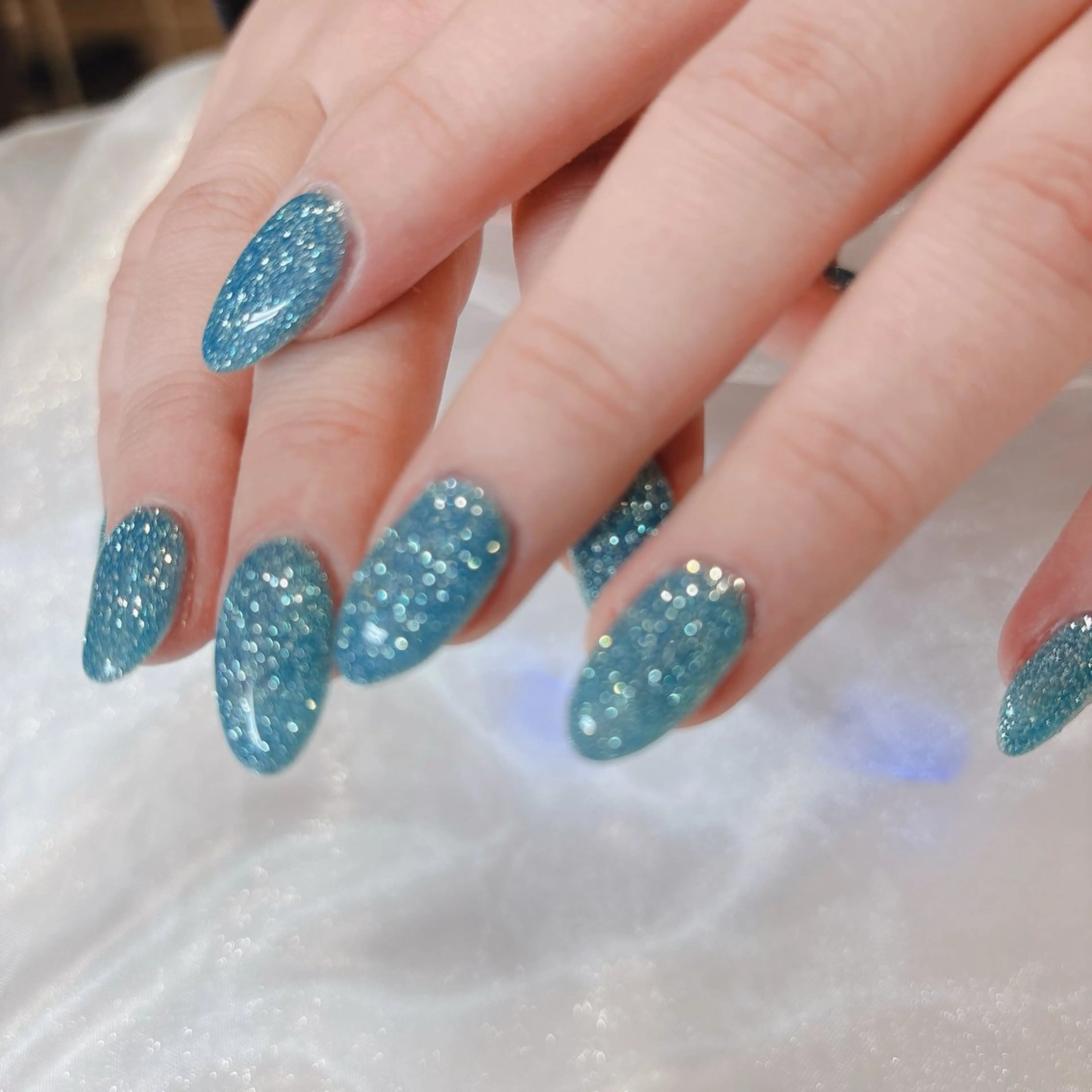 【オフなし】限定モデル募集！チップ長さだし10本 ワンカラーネイル7000円の写真