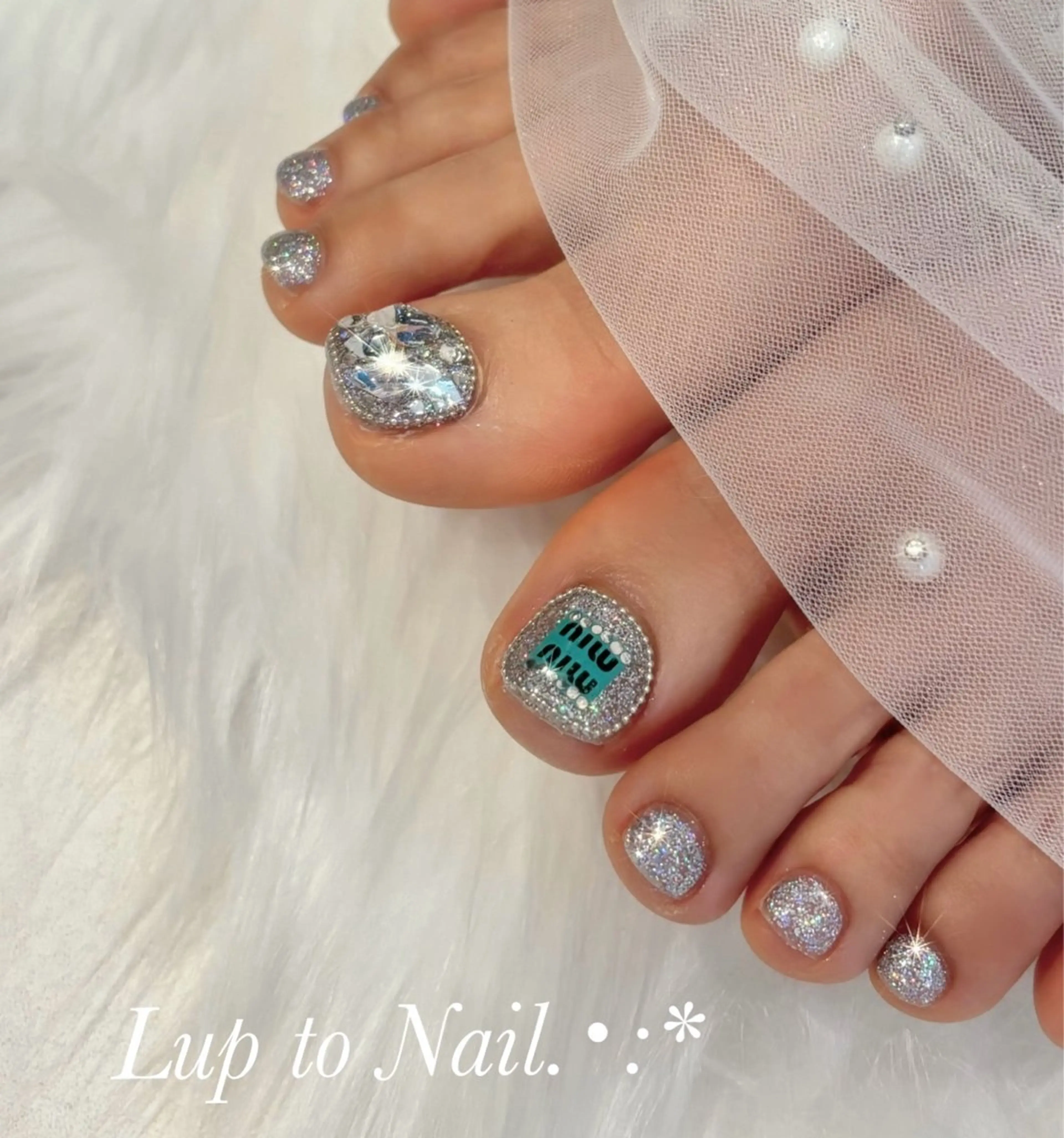 ネイル 春ネイル Lupto　Nail 【リップトゥネイル】のネイルデザイン