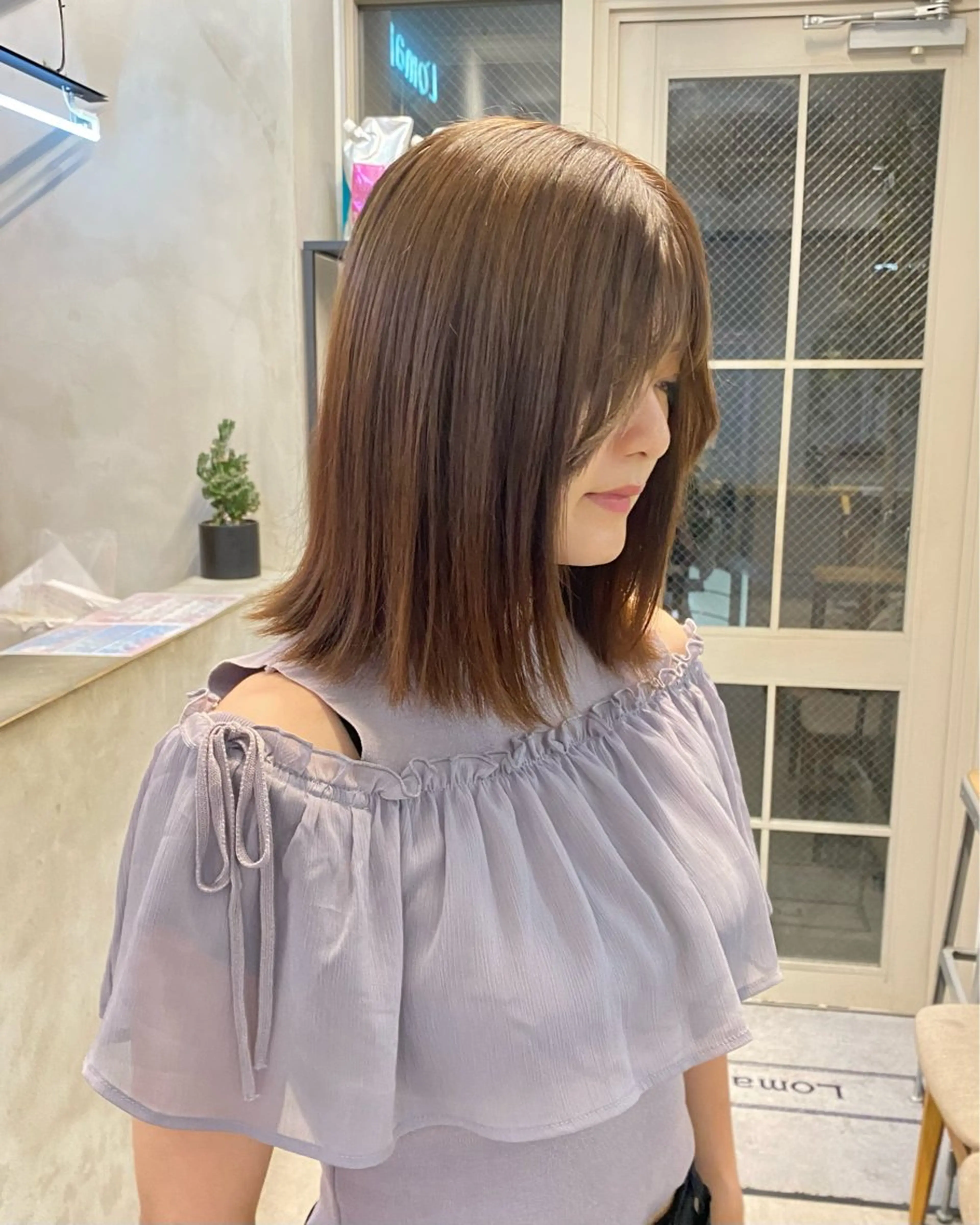 ミディアム カラー noa/ 渋谷のヘアスタイル