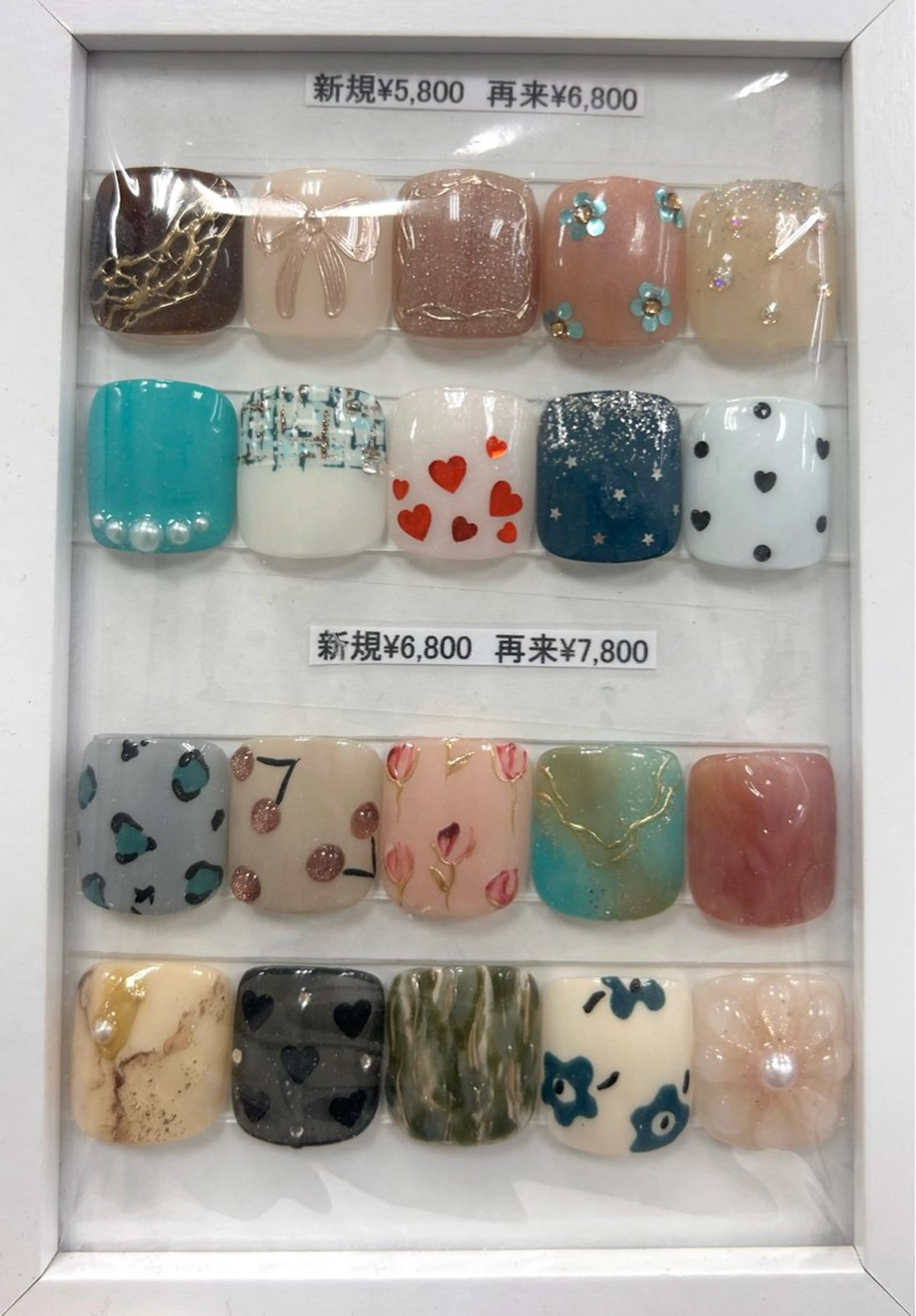 ネイル アートネイル フットネイル Bianca  🎀 Hayakawaのネイルデザイン