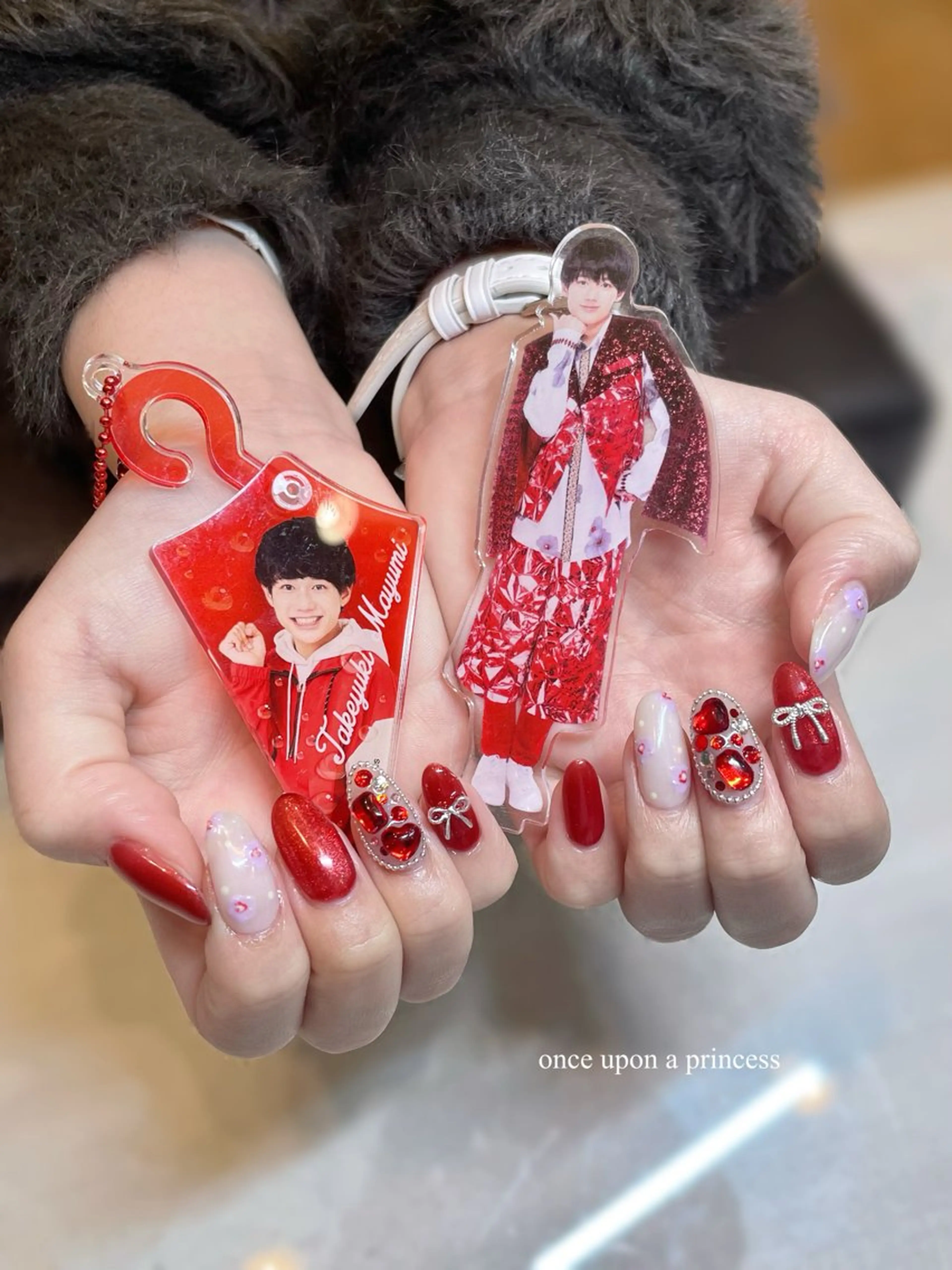 ネイル ハンドネイル Once upon a princessシェアサロンL'OM OSAKA所属・Once upon a princessのネイルデザイン