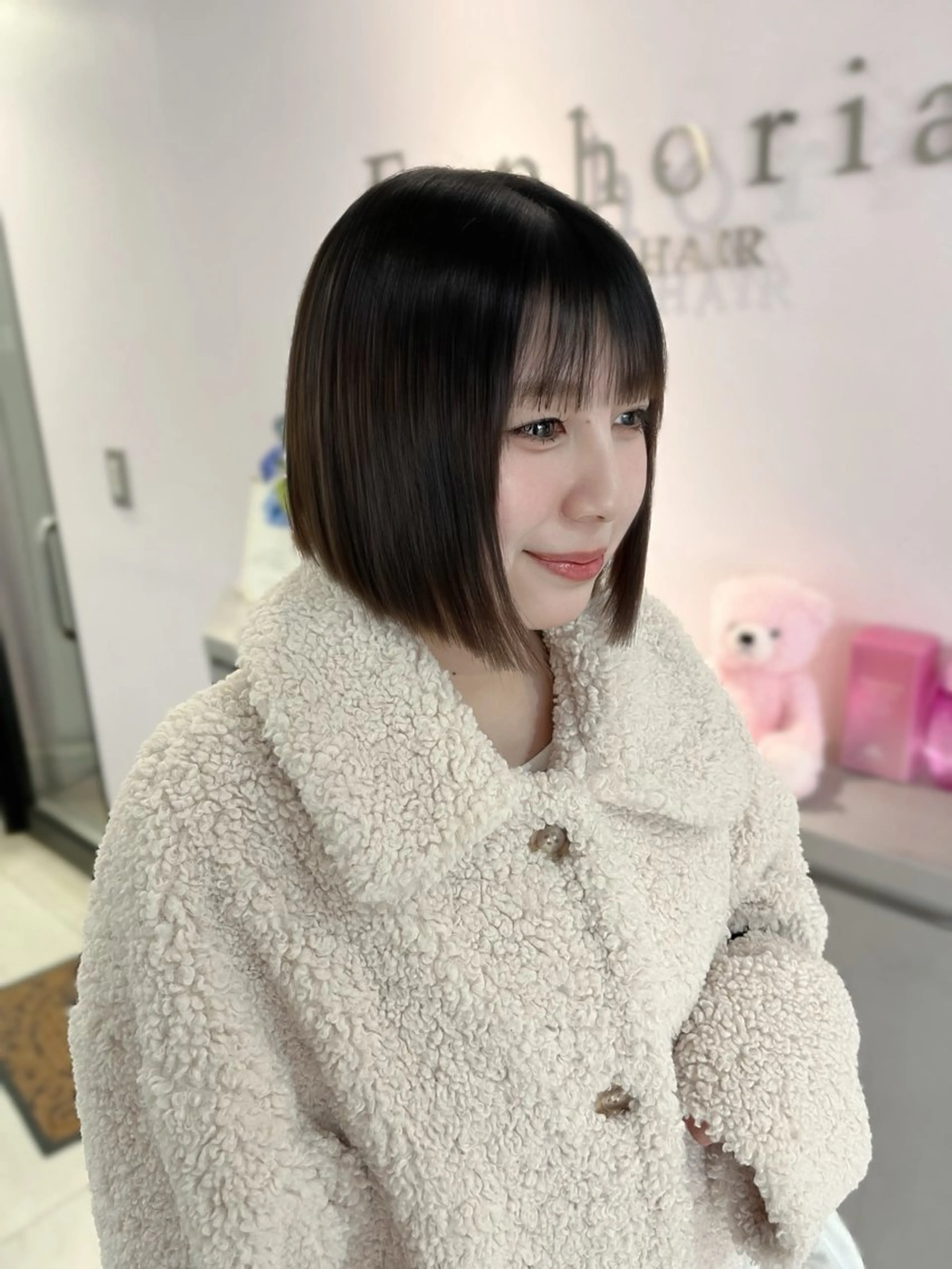 スッキリまとまるボブ🧚🏻‍♀️🤍の写真