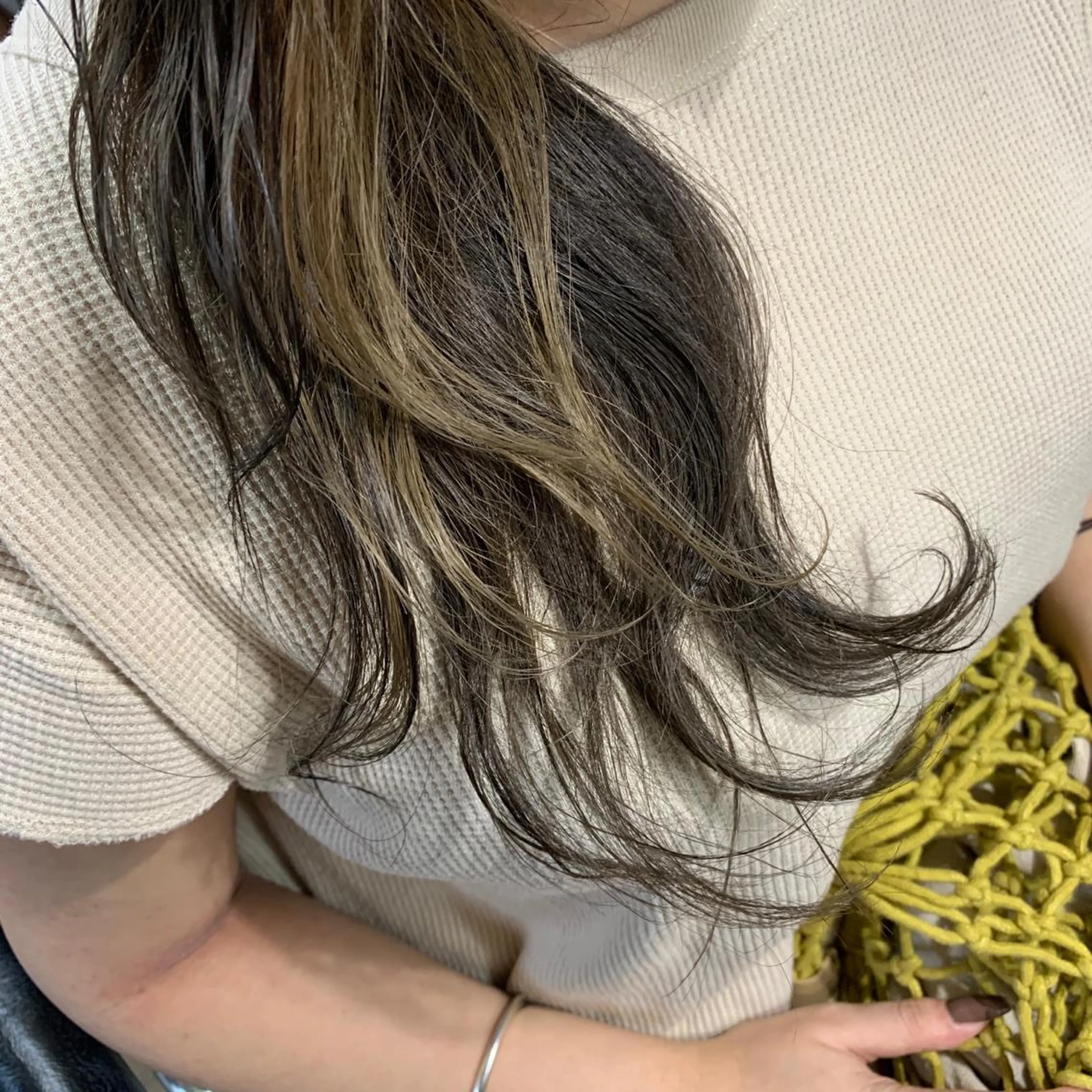 ロング カラー chouette/ 根本優希のヘアスタイル