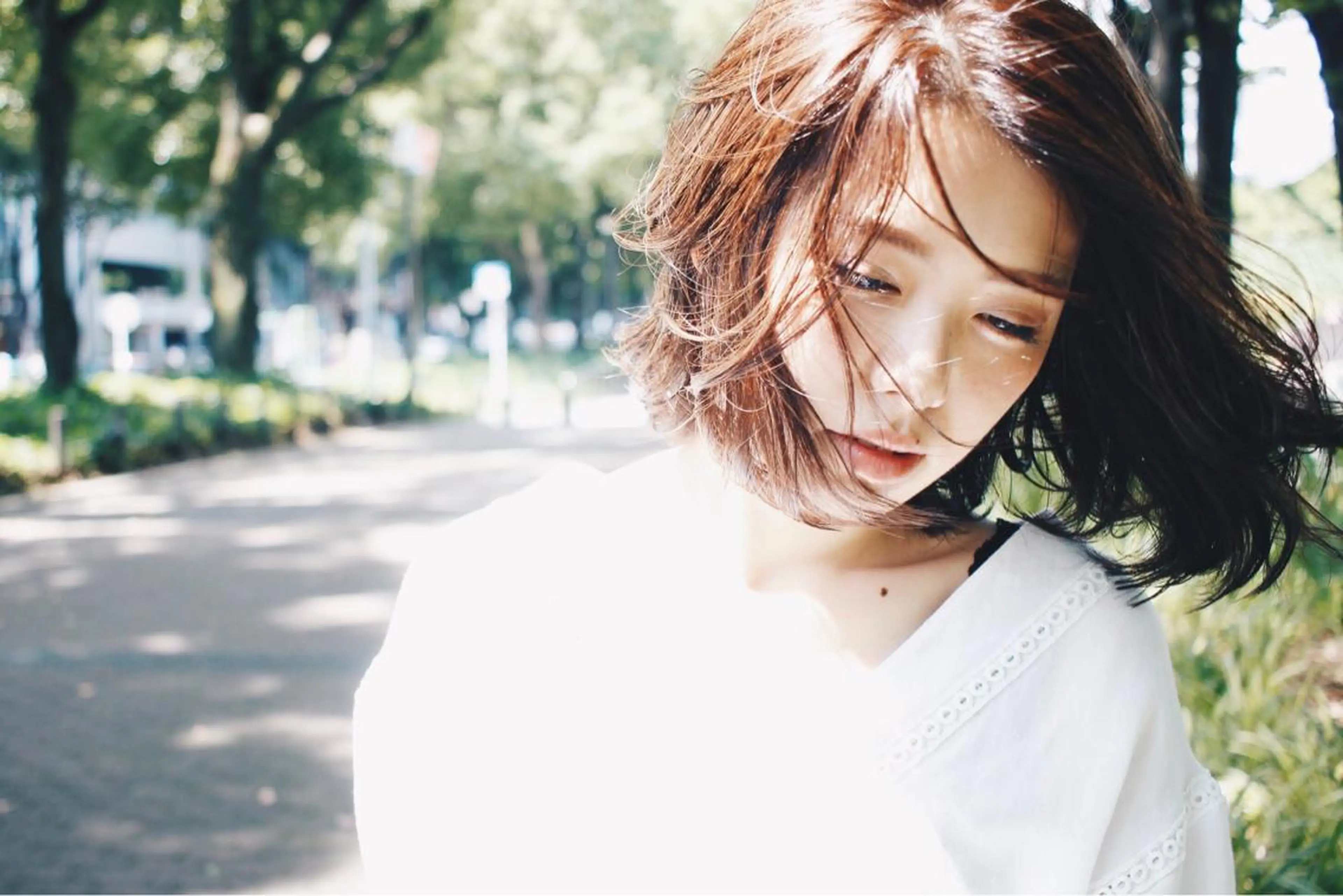 ミディアム カラー BOB🌟ハイトーン /ブリーチ/TAKUのヘアスタイル