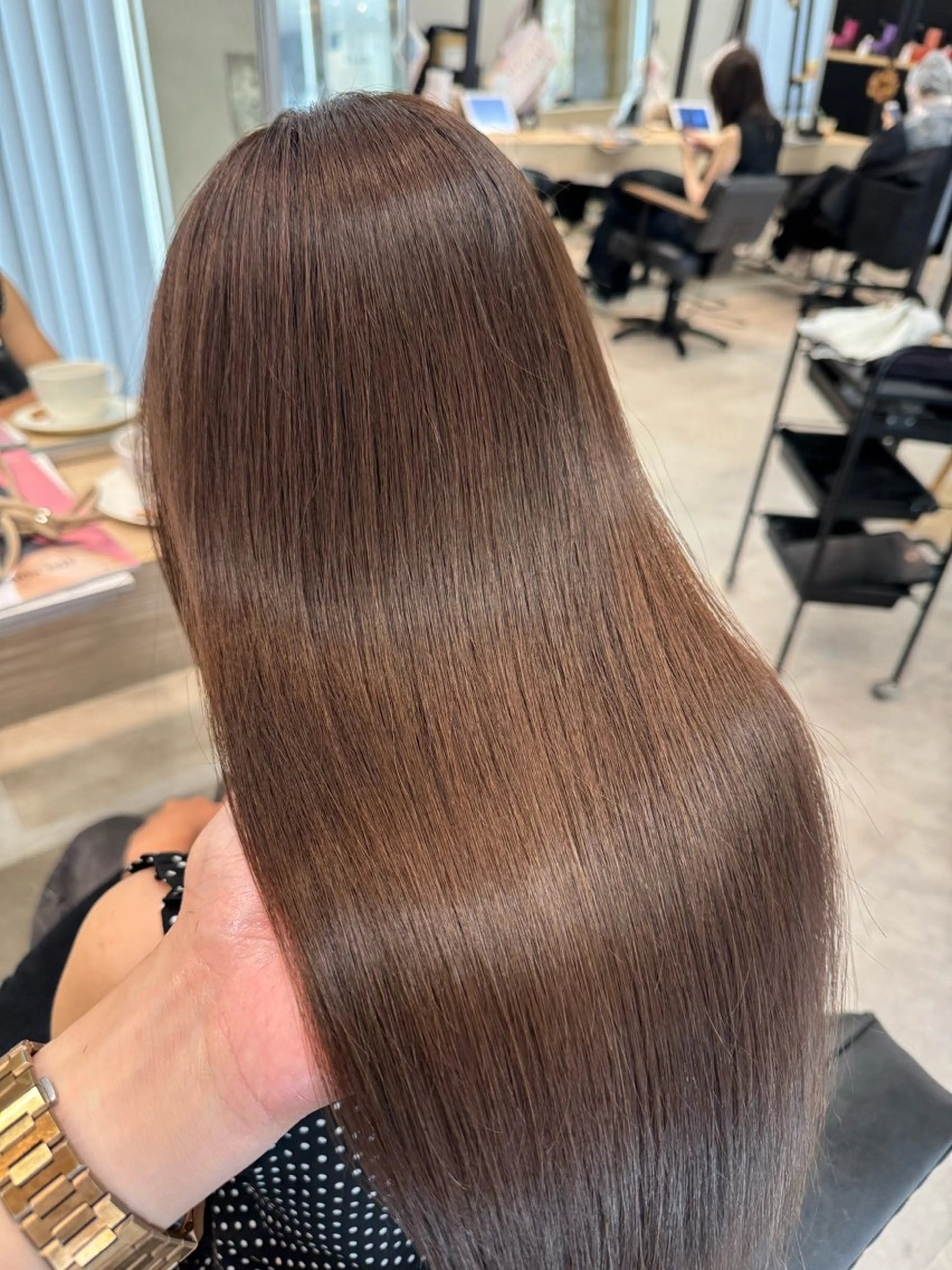 ワンカラー＋AujuaOne Stepトリートメント＋超音波付き！の写真