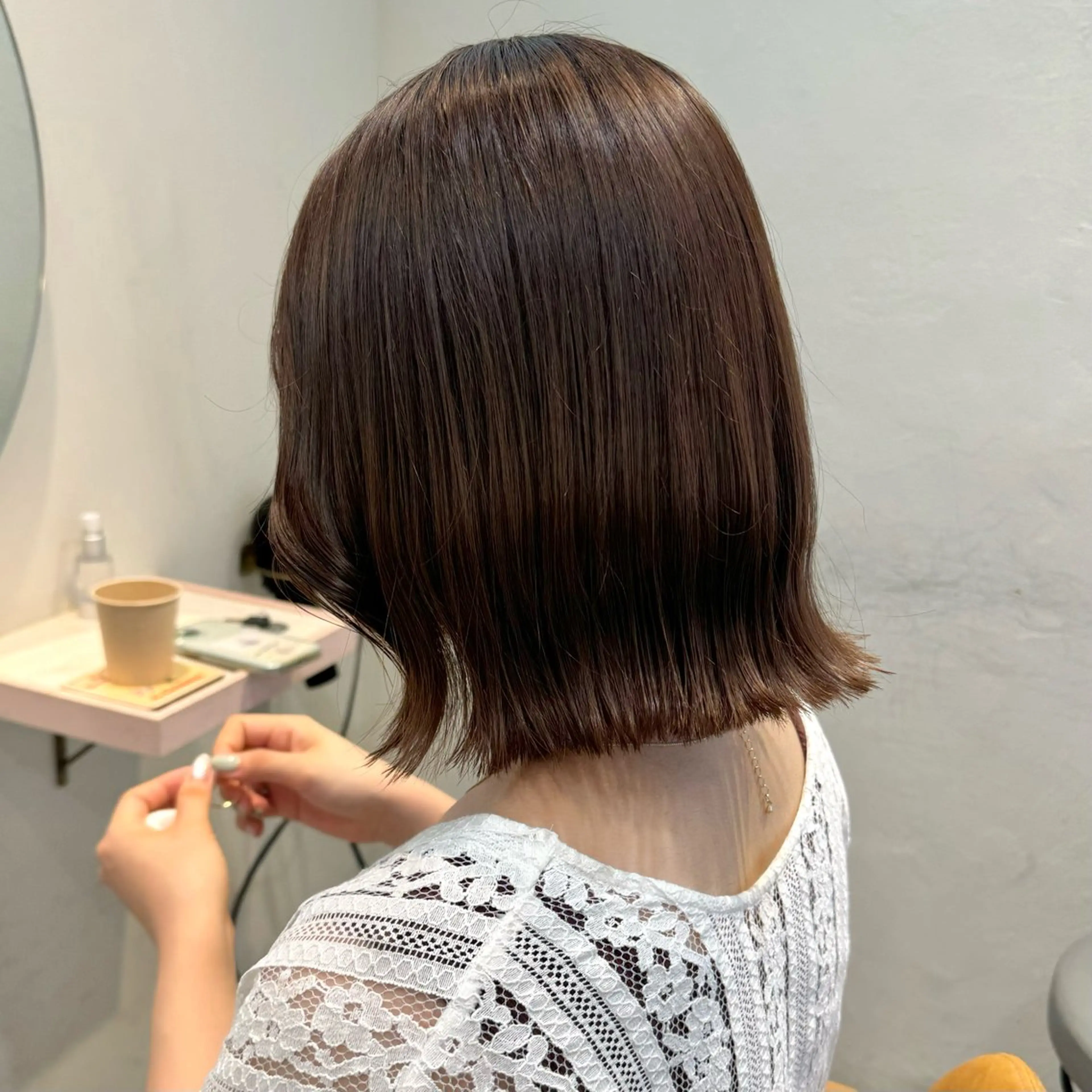 ショート カラー ayaka♡ 柔らかカラーのヘアスタイル