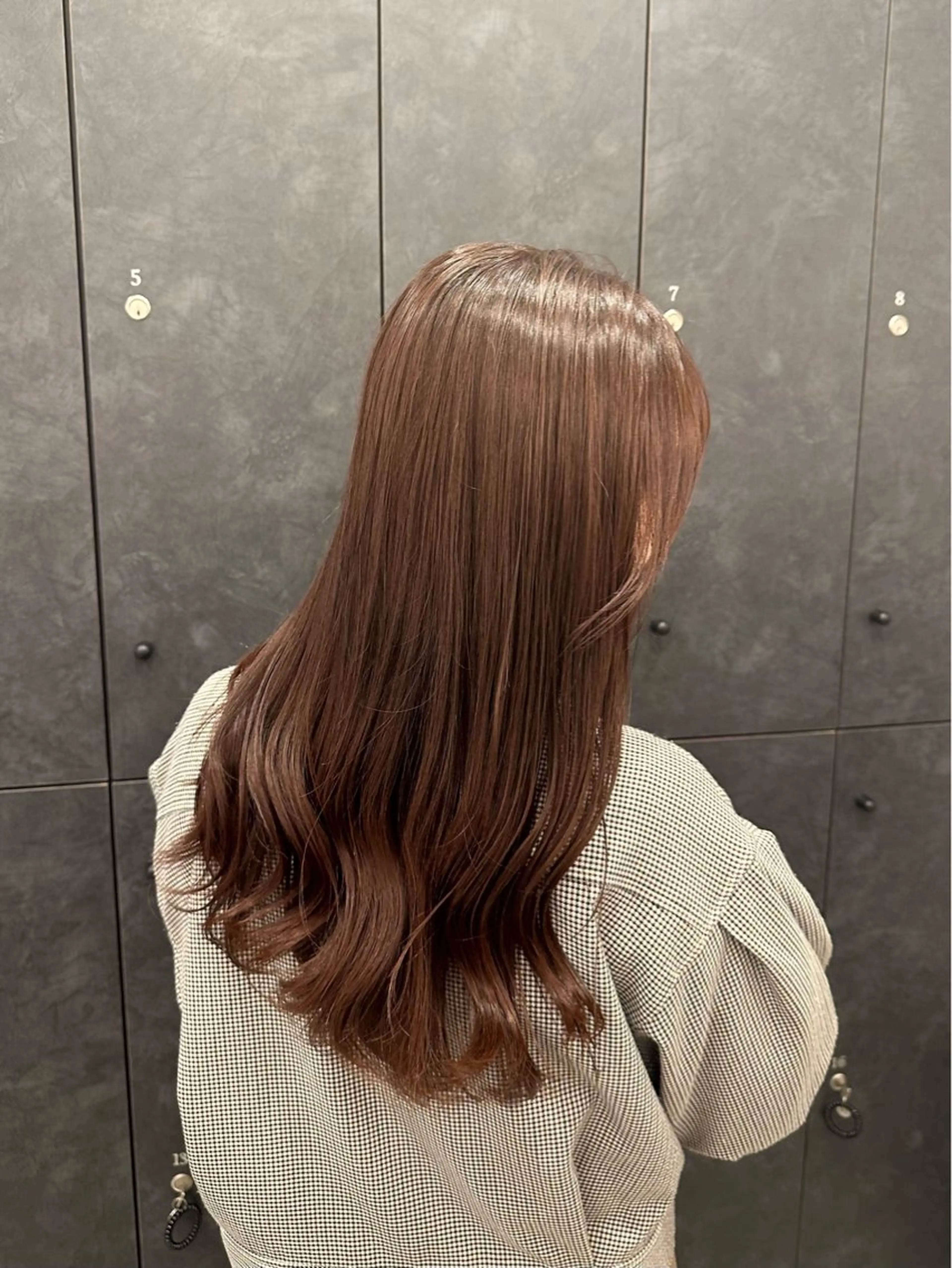 ロング カラー ヘアカラー トリートメント 銀座/ヘアセット シマムラ ミホのヘアスタイル