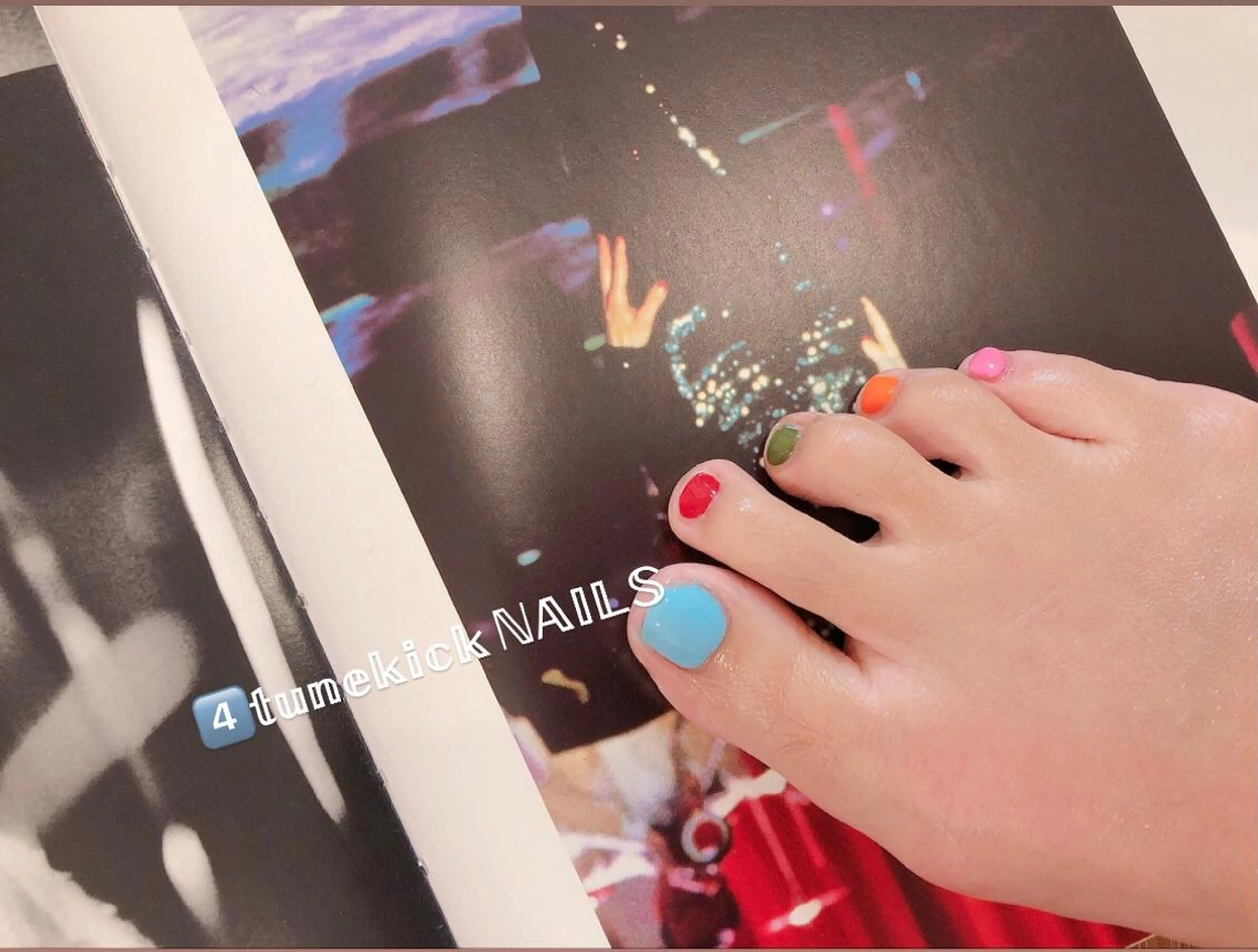 ネイル フットネイル 4tunekick NAILS(フォーチュンキックネイルズ)所属・光森 淳子のネイルデザイン