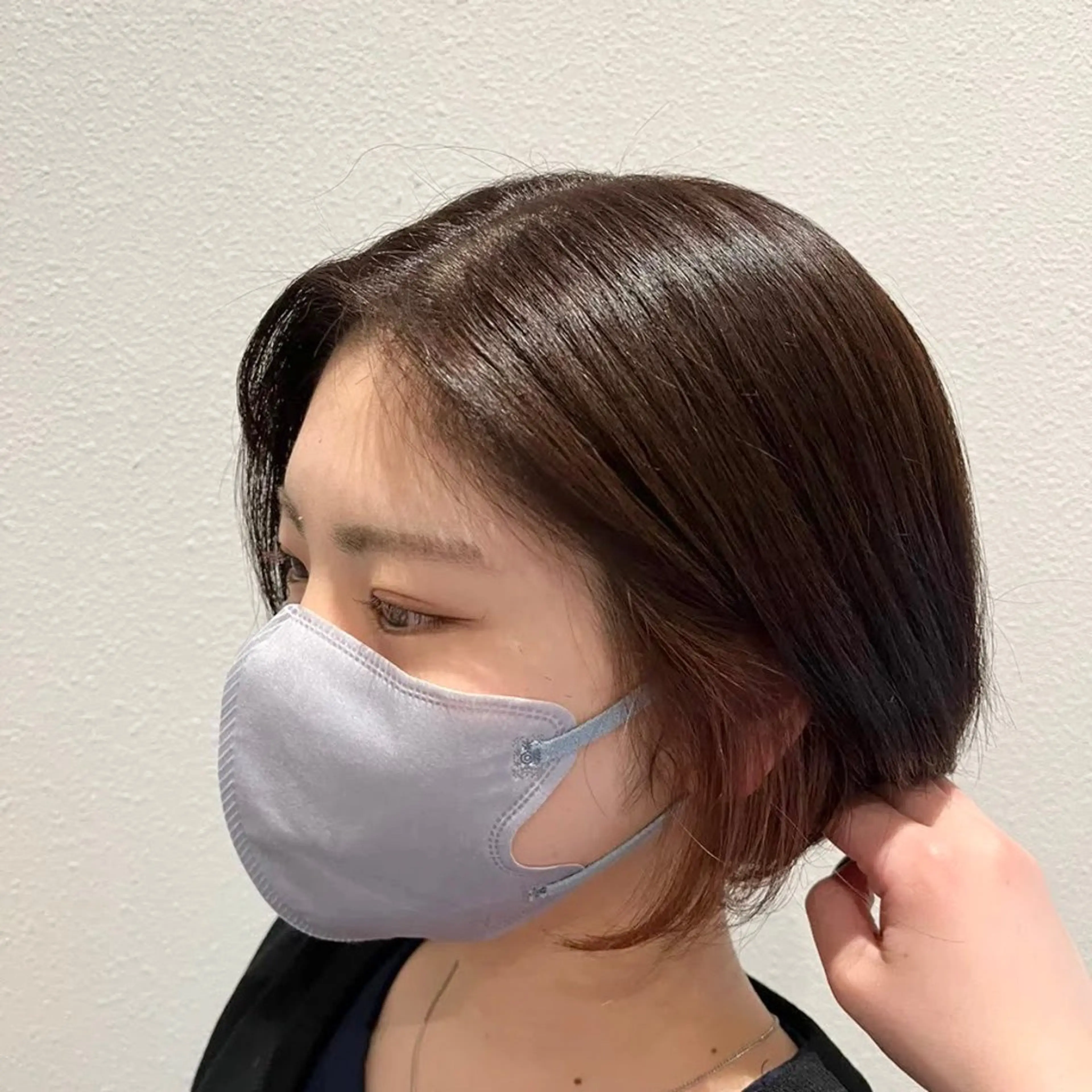 ショート カラー カット ヘアカラー トリートメント フルールドソレイユ所属・♡ナナコ♡ レイヤー/艶髪のヘアスタイル