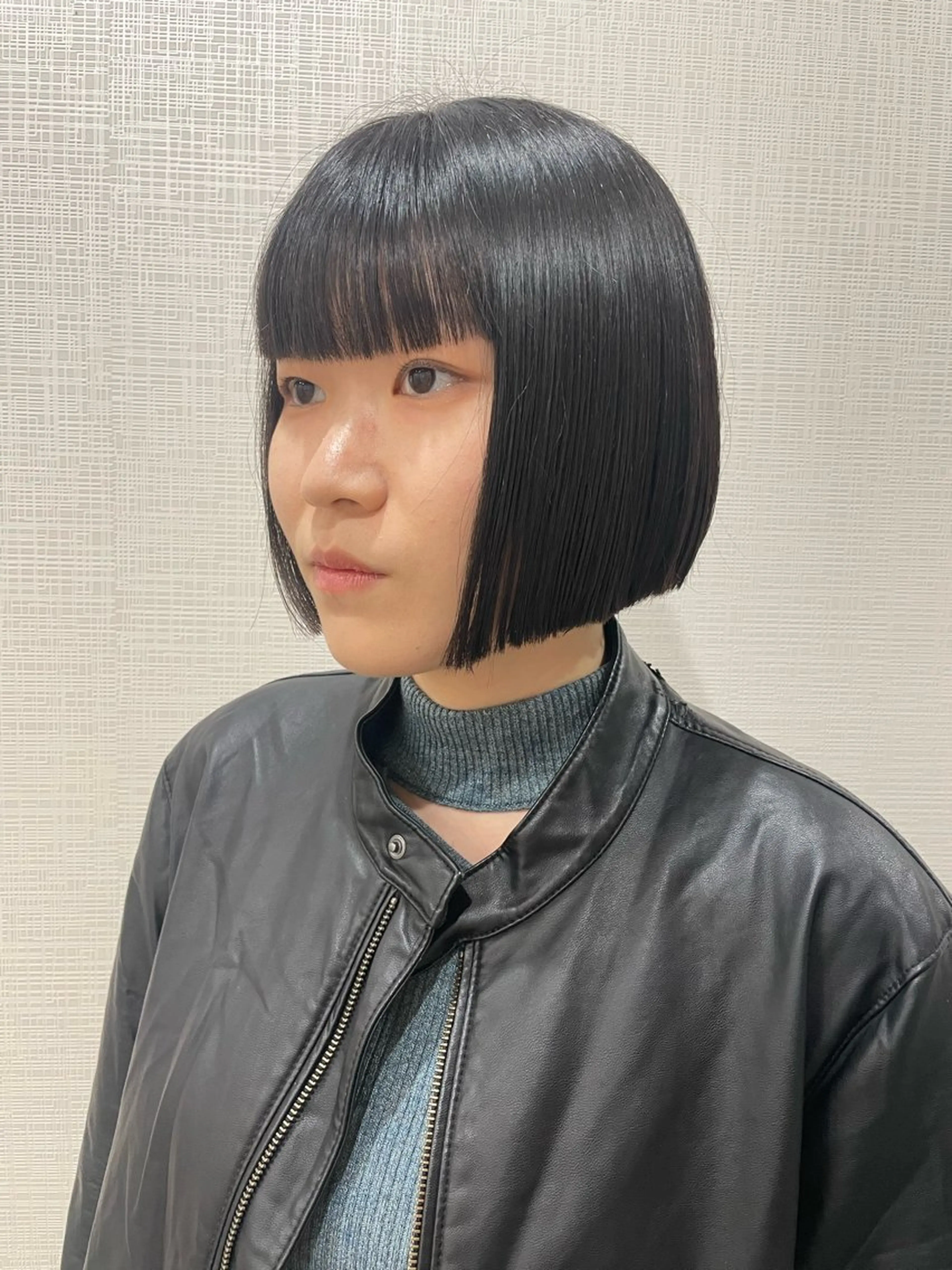 ショート ボブ 長野 温佳のヘアスタイル