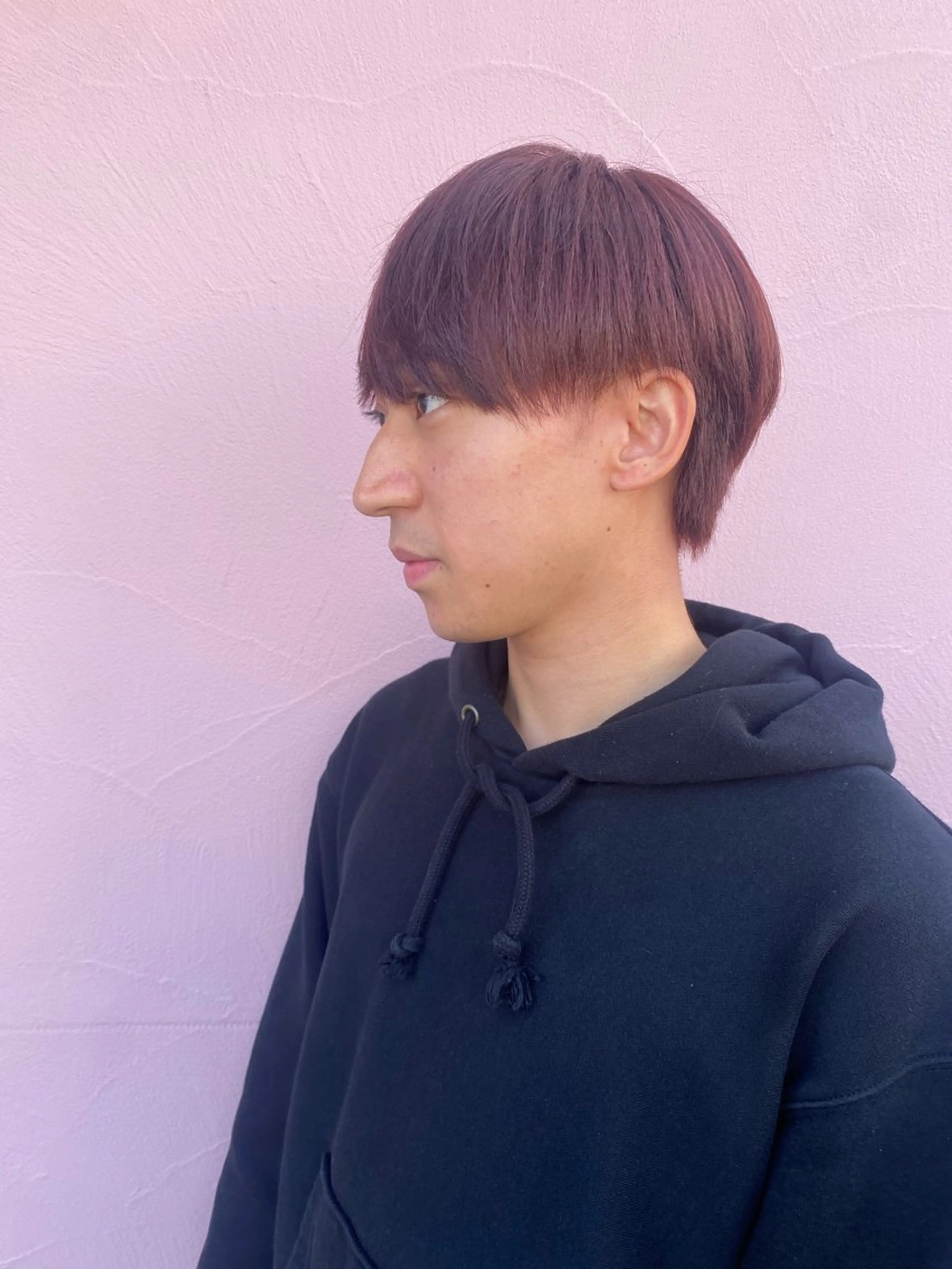 カラー メンズ メンズブリーチ ブリーチ ブリーチなしカラー あいさ🤍ムラ無しカ ラー🤍のヘアスタイル