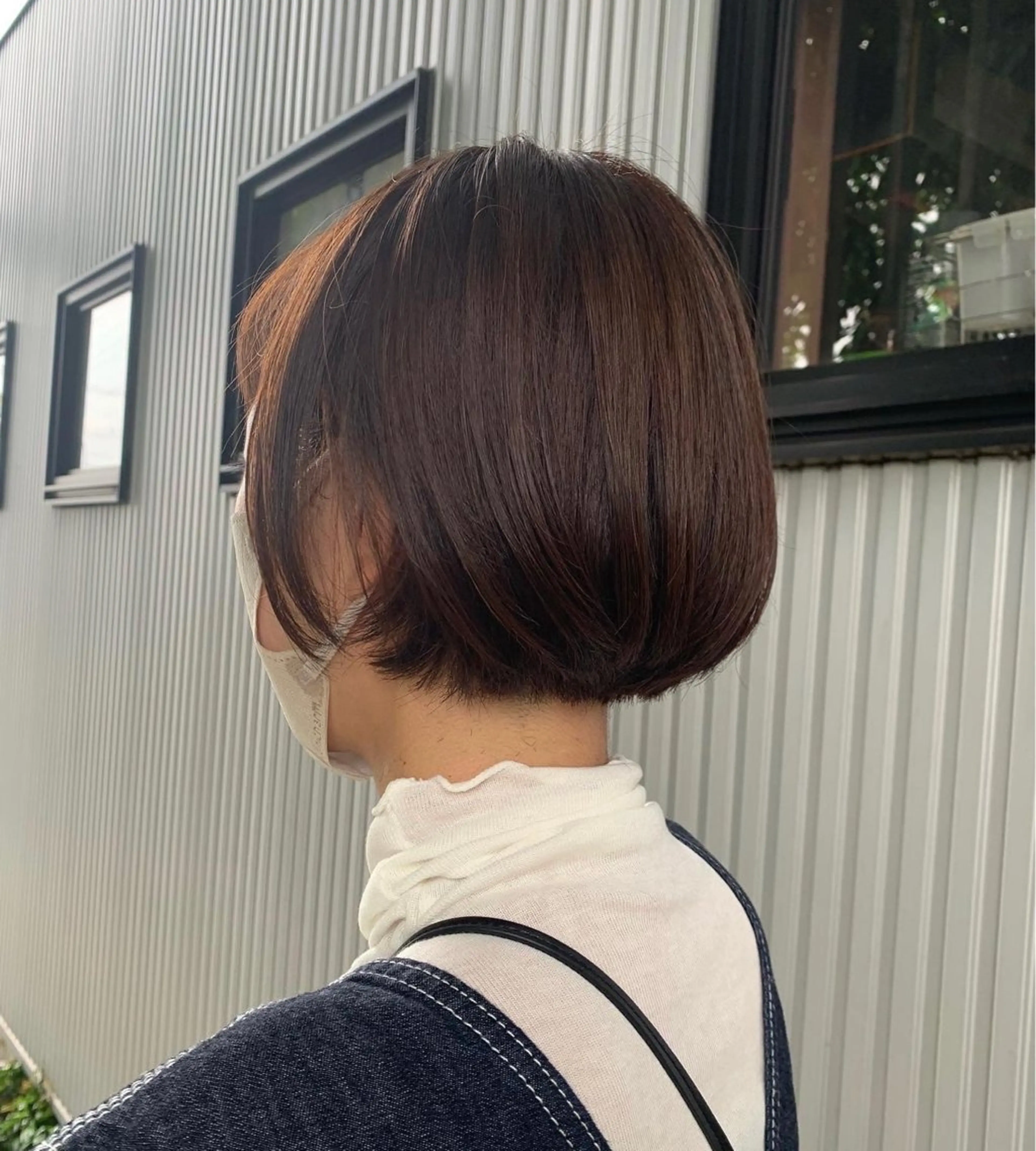 ショート ボブ 櫻井 千穂のヘアスタイル