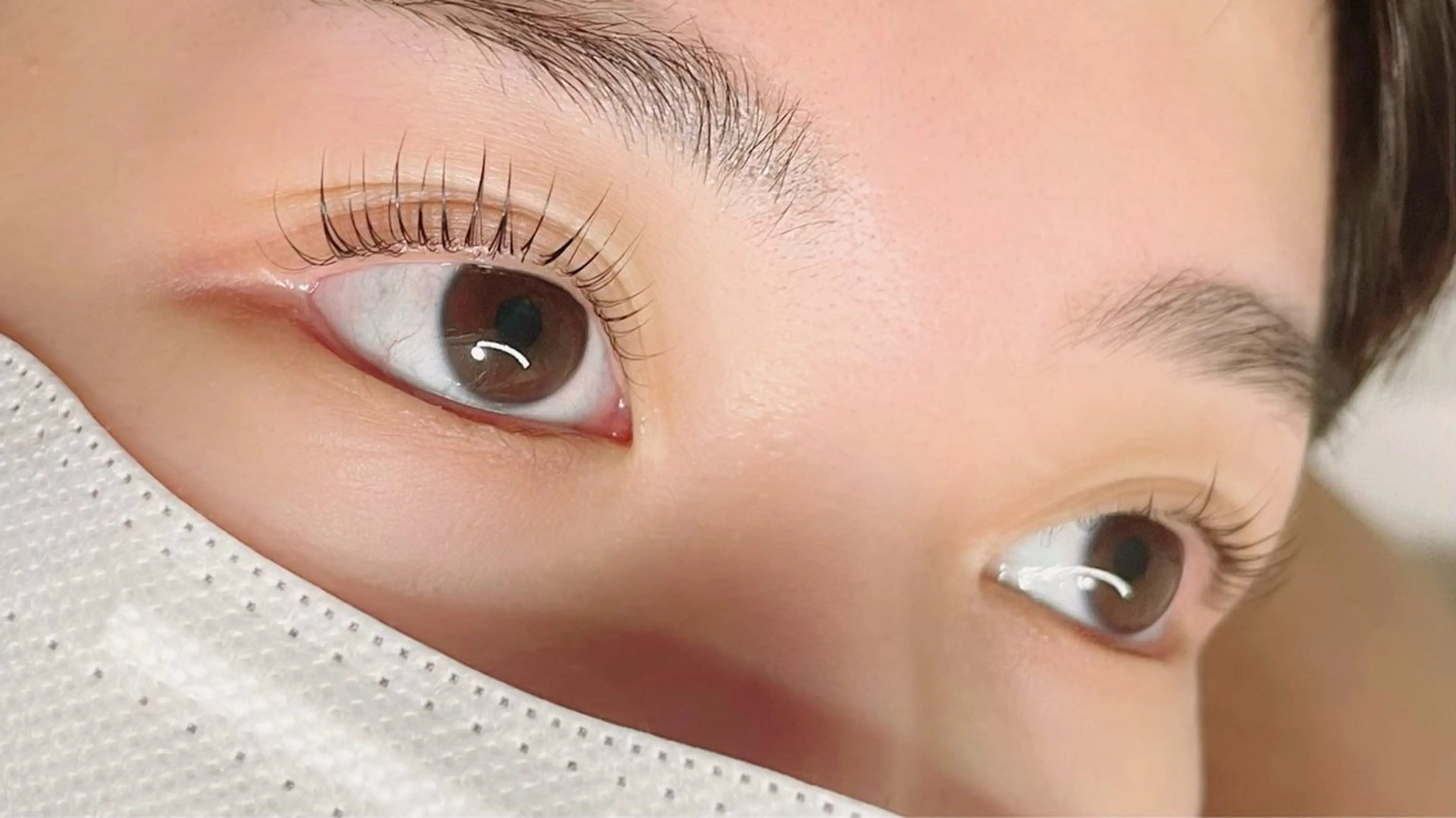 マツエク・マツパ フラットラッシュ パリジェンヌラッシュリフト まつげパーマ 一重×まつ毛パーマ ボリュームラッシュ マツパ Charme 五反田・不動前・目黒のマツエク・マツパデザイン