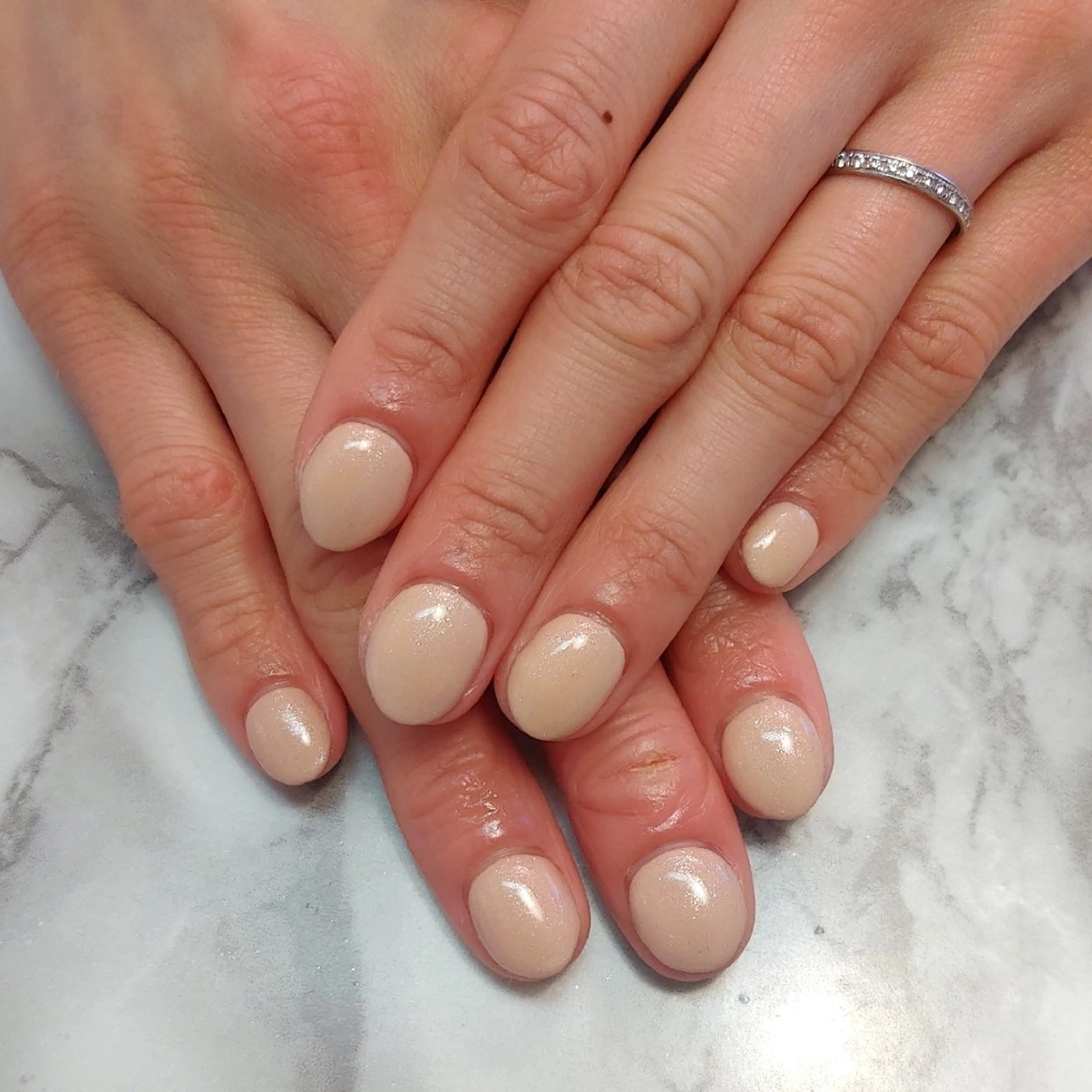 ネイル ワンカラーネイル ジェヌインネイル 河内のネイルデザイン