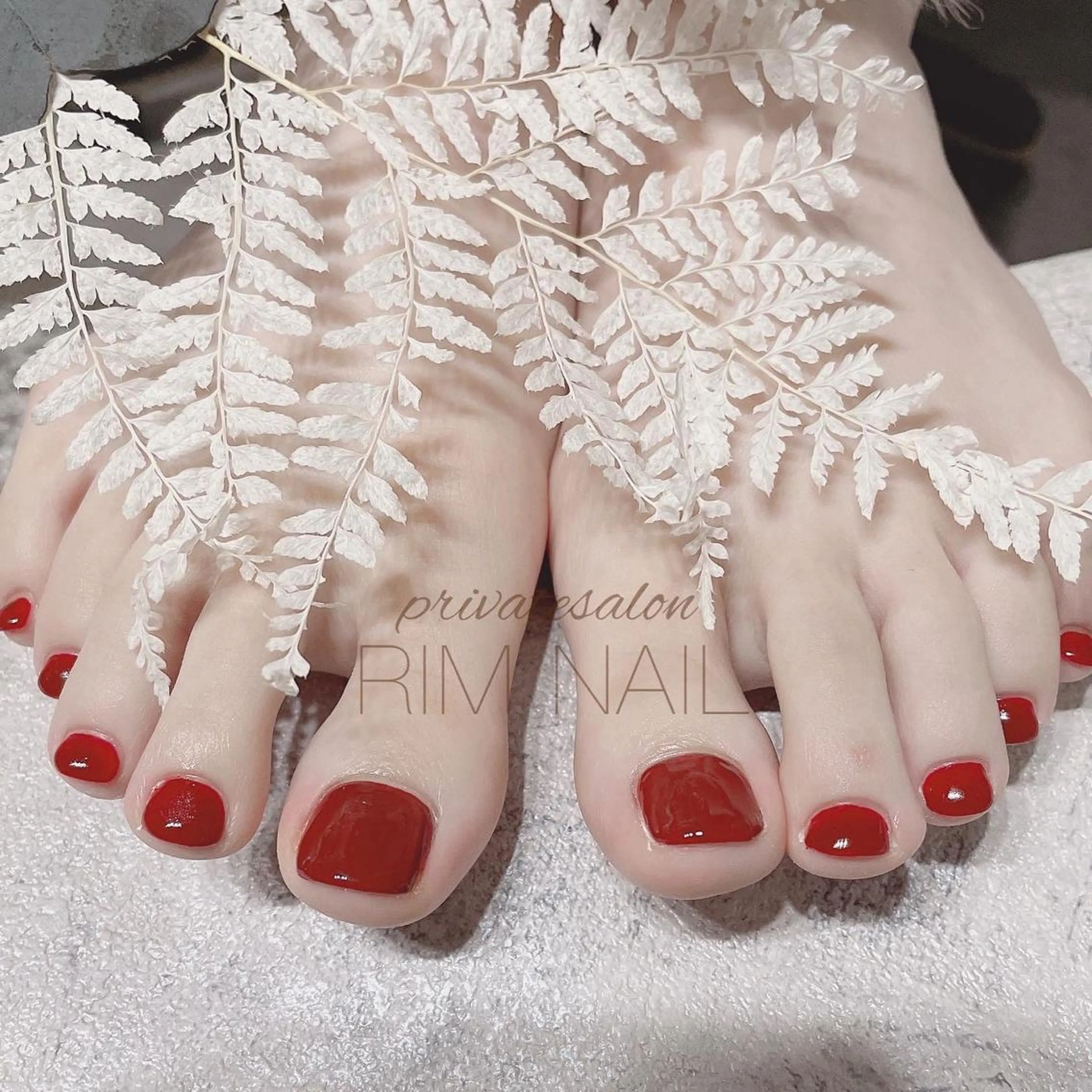 ネイル フットネイル RIMNAIL リムネイルのネイルデザイン