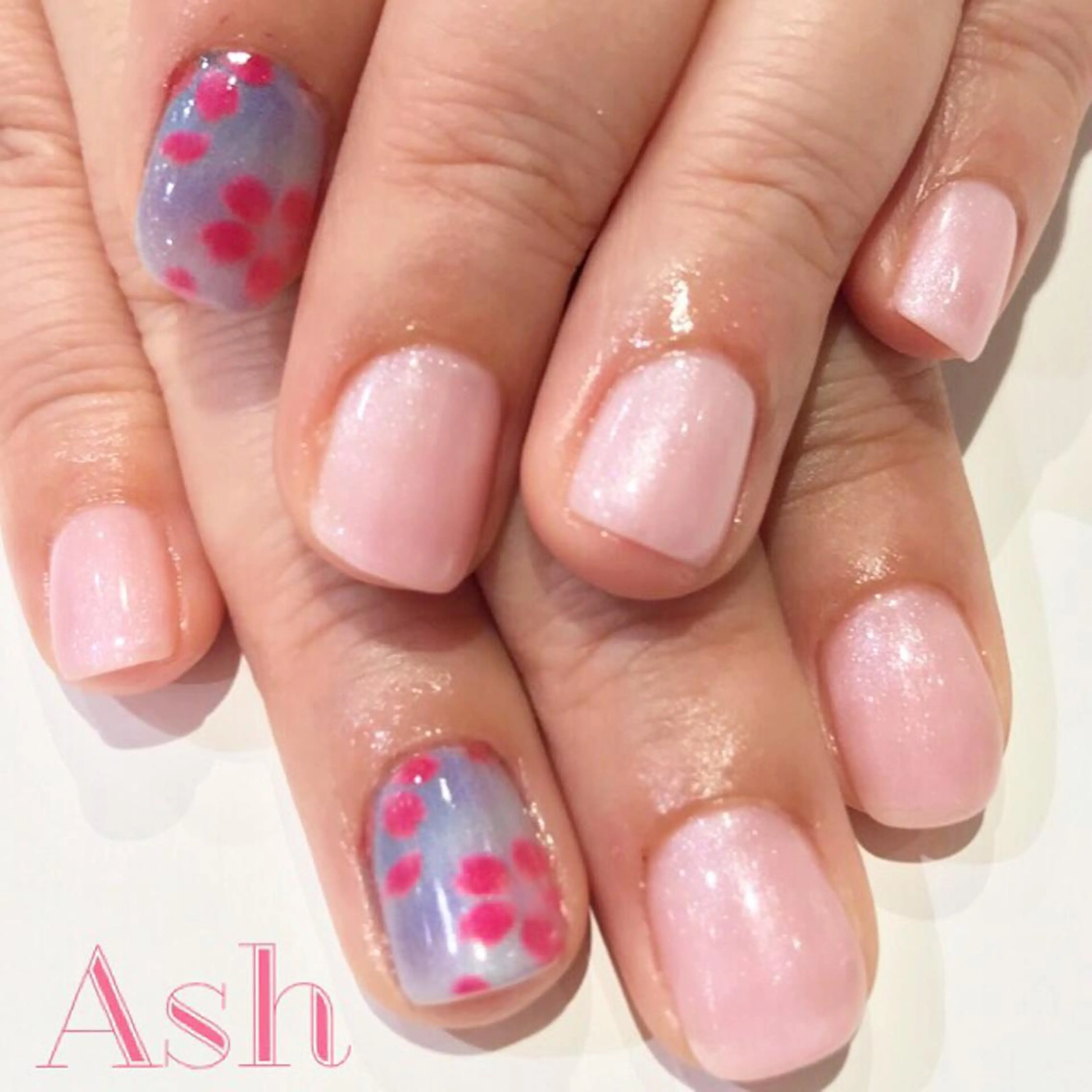 ネイル ワンカラーネイル 🩵NORIKO 上品ネイルが得意🩵のネイルデザイン