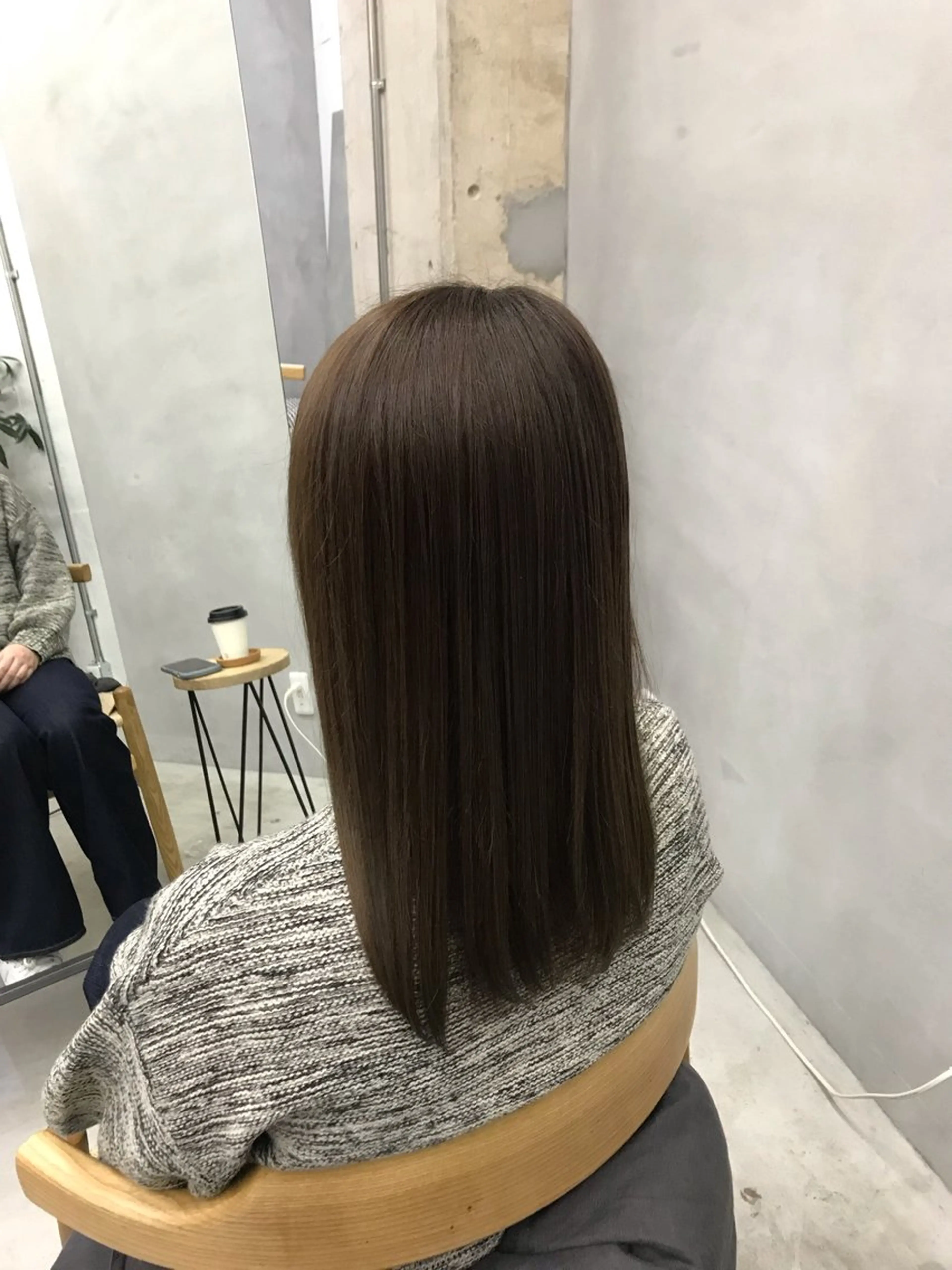 カラー muku所属・レディースカット モデル/ayunaのヘアスタイル