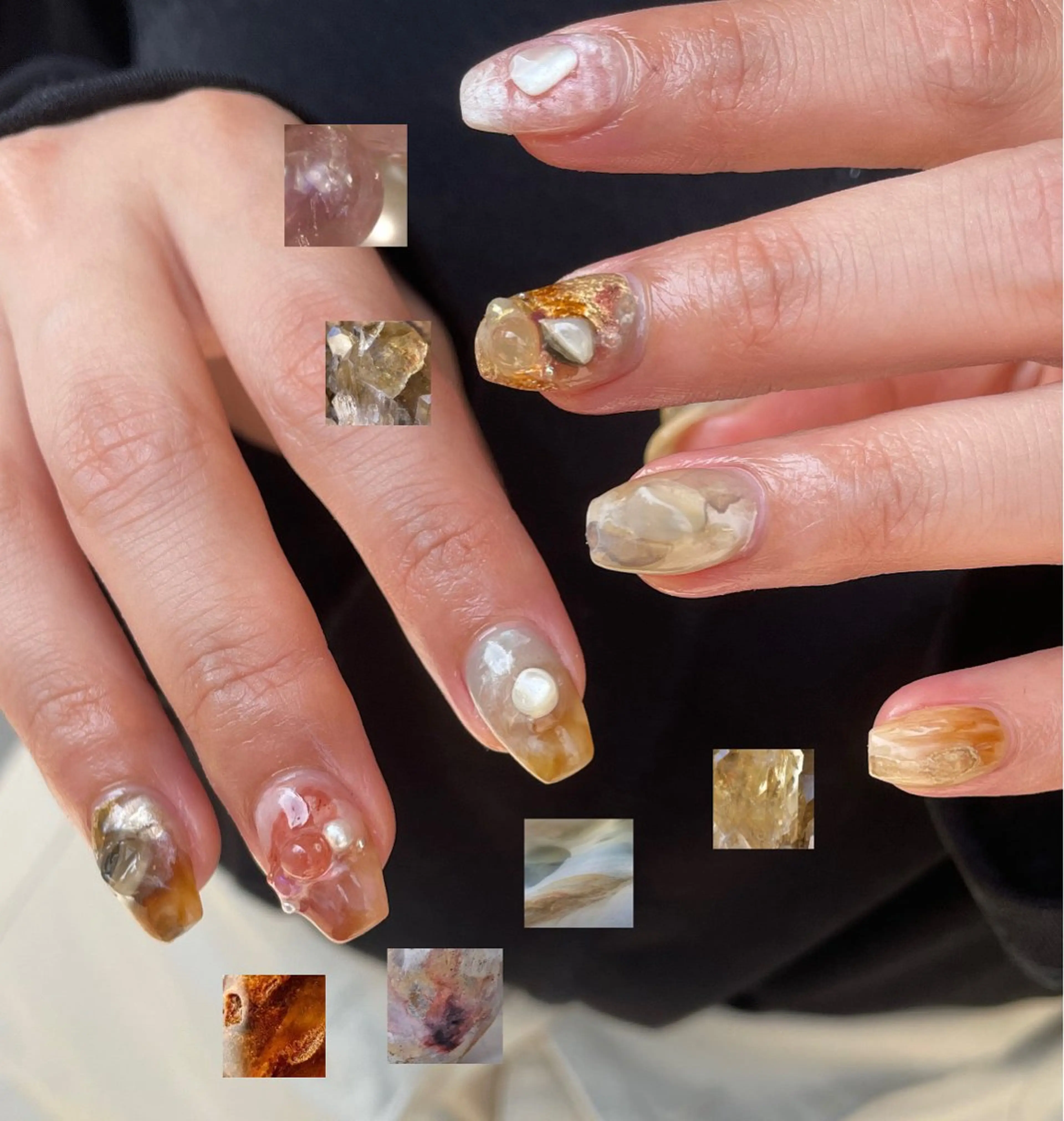 ネイル ハンドネイル RooM tani /個性派ニュアンスのネイルデザイン