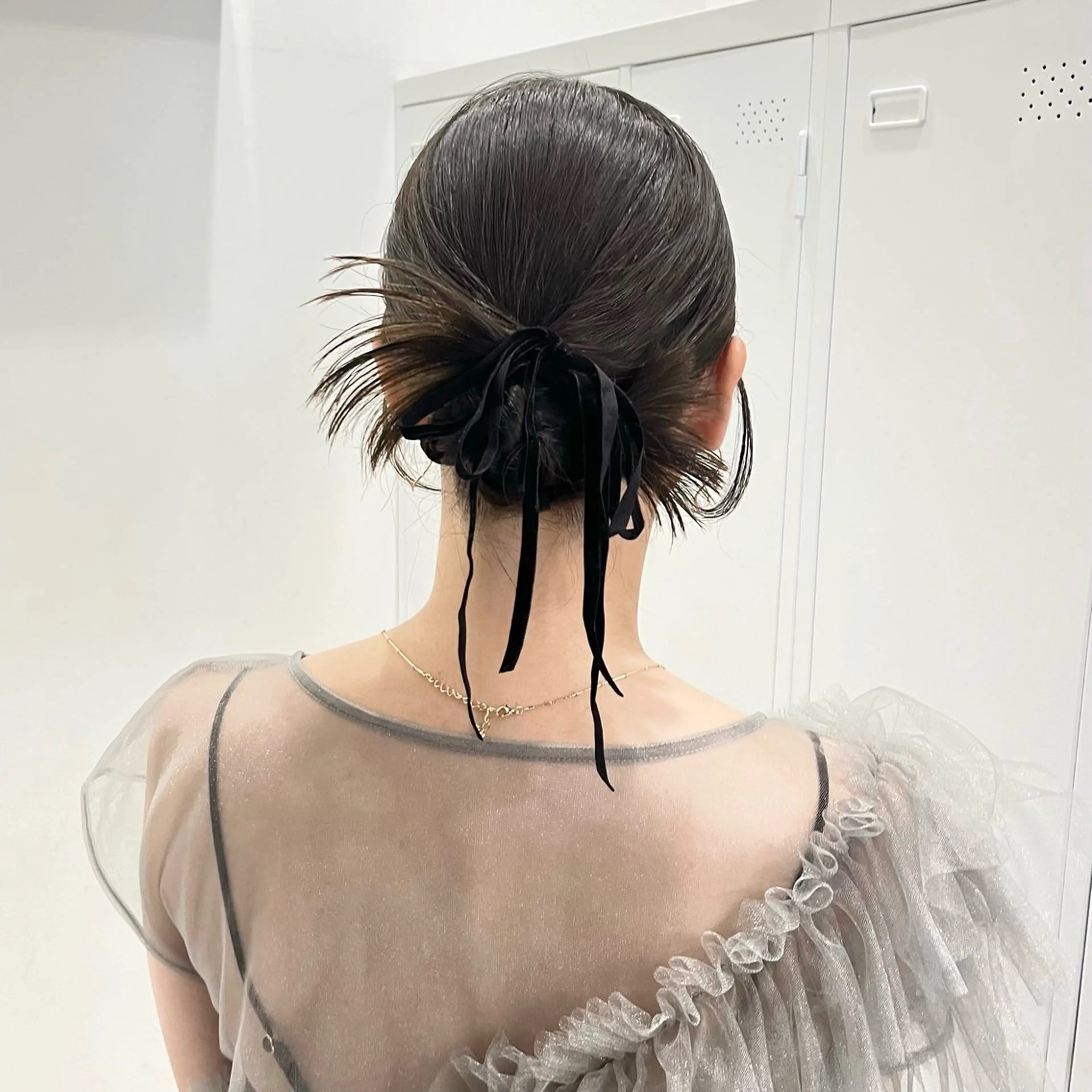 ヘアアレンジ ヘアセット riko/レイヤー/ 艶カラー/ヘアセットのヘアスタイル