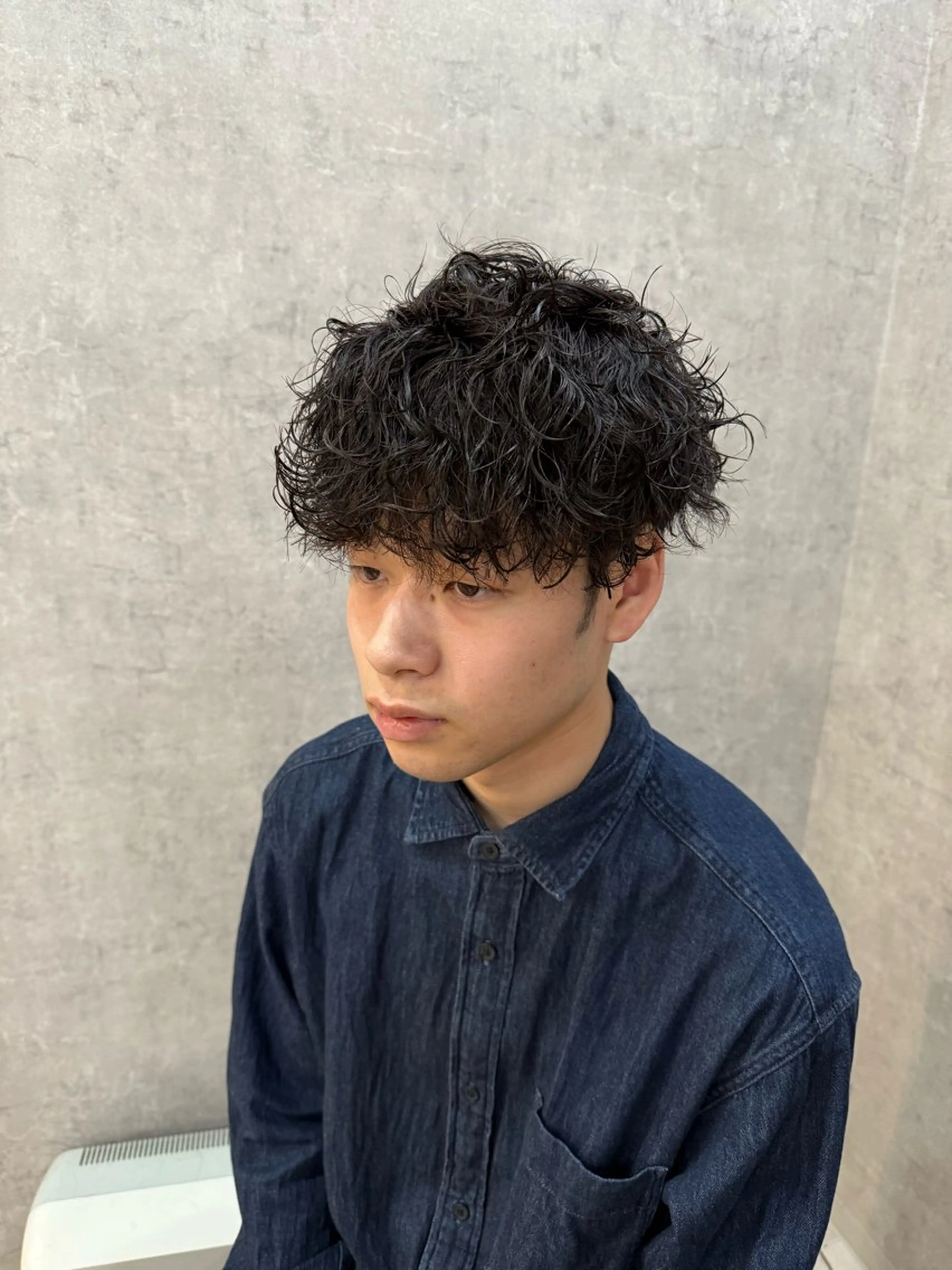 パーマ メンズ 櫻井 サクラのヘアスタイル
