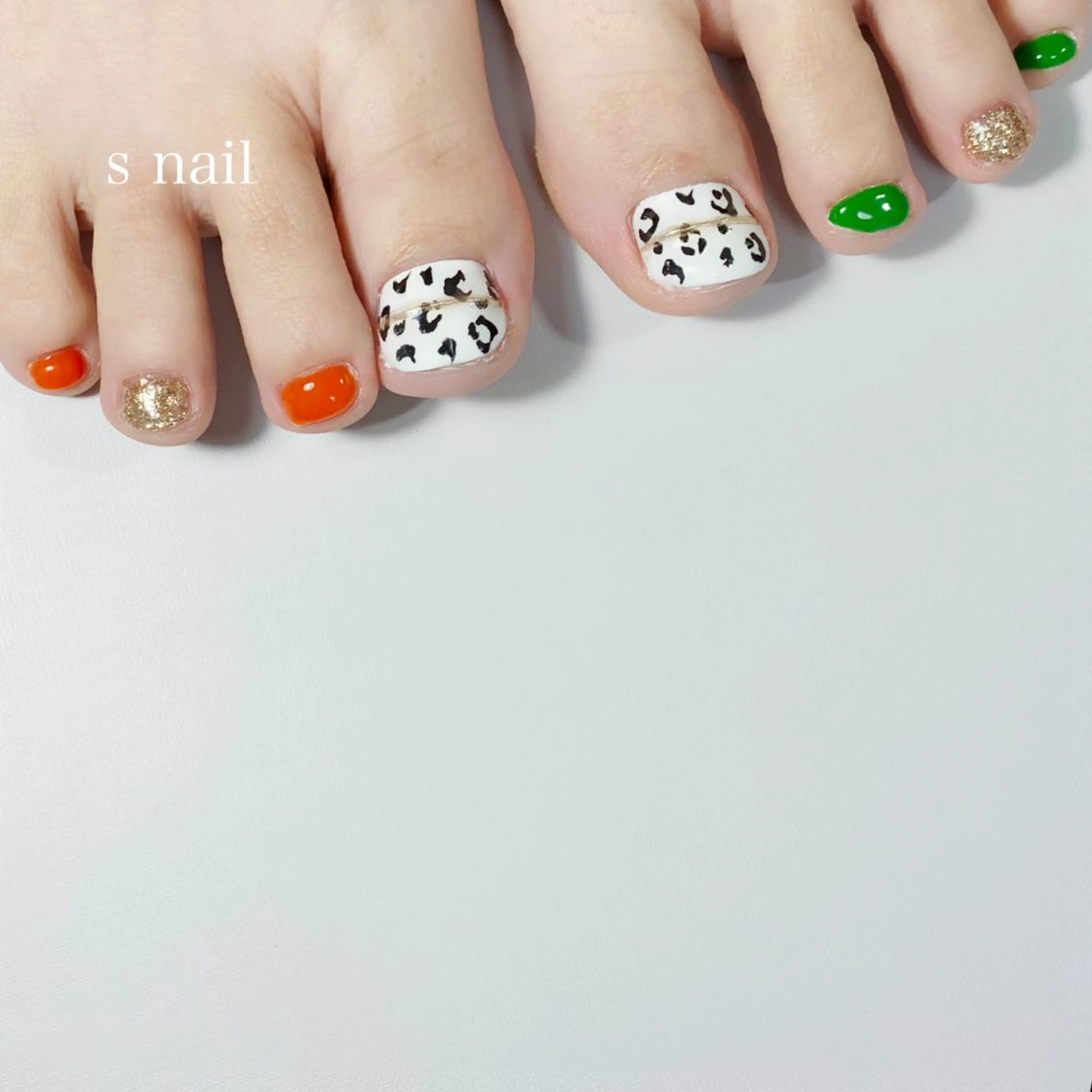 ネイル フットネイル s nail さとよしみゆきのネイルデザイン