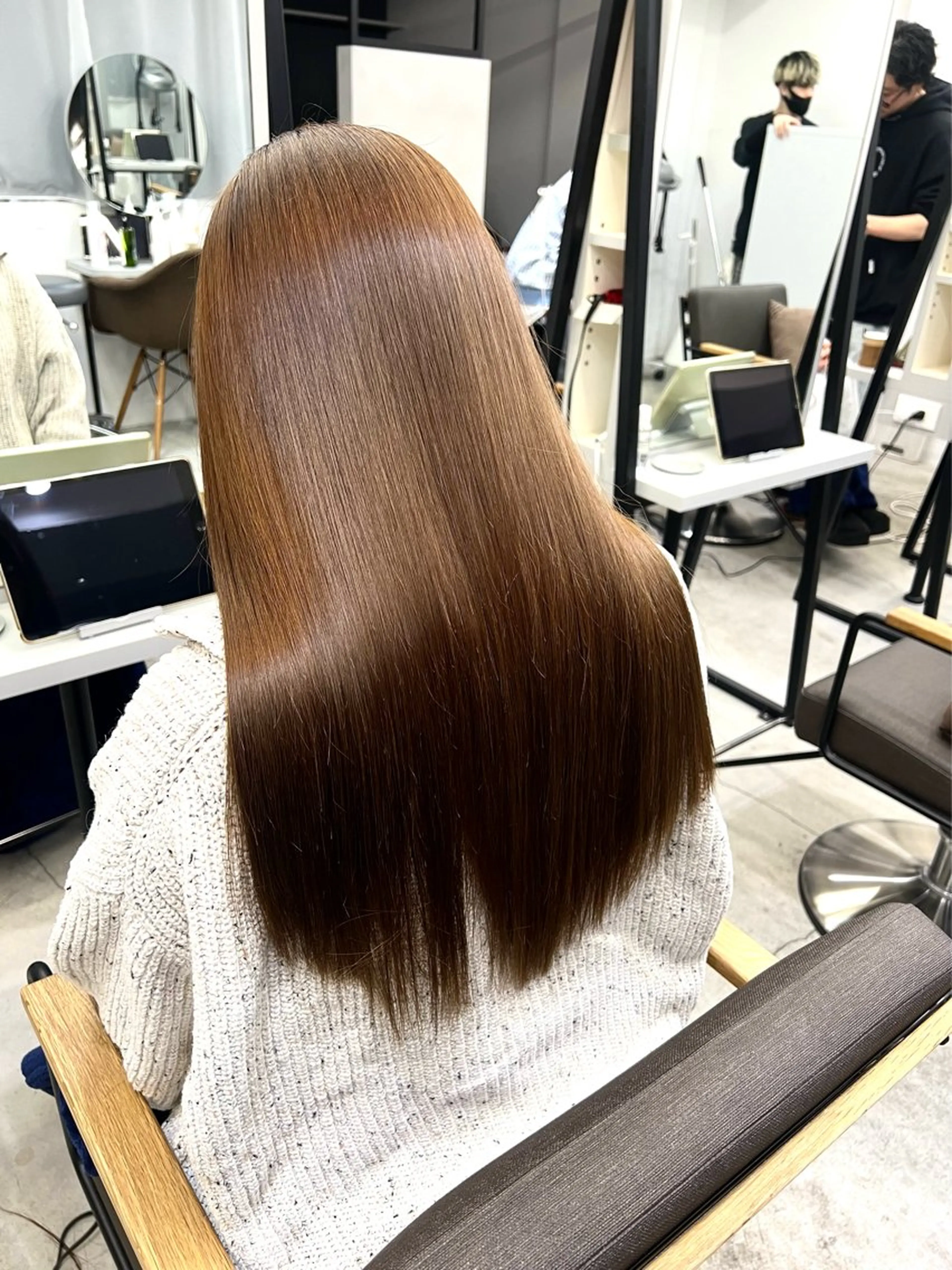 ロング カット ヘアカラー 縮毛矯正 トリートメント ✨毛髪診断で絶対綺麗 ✨美髪艶髪専門✨高浪のヘアスタイル