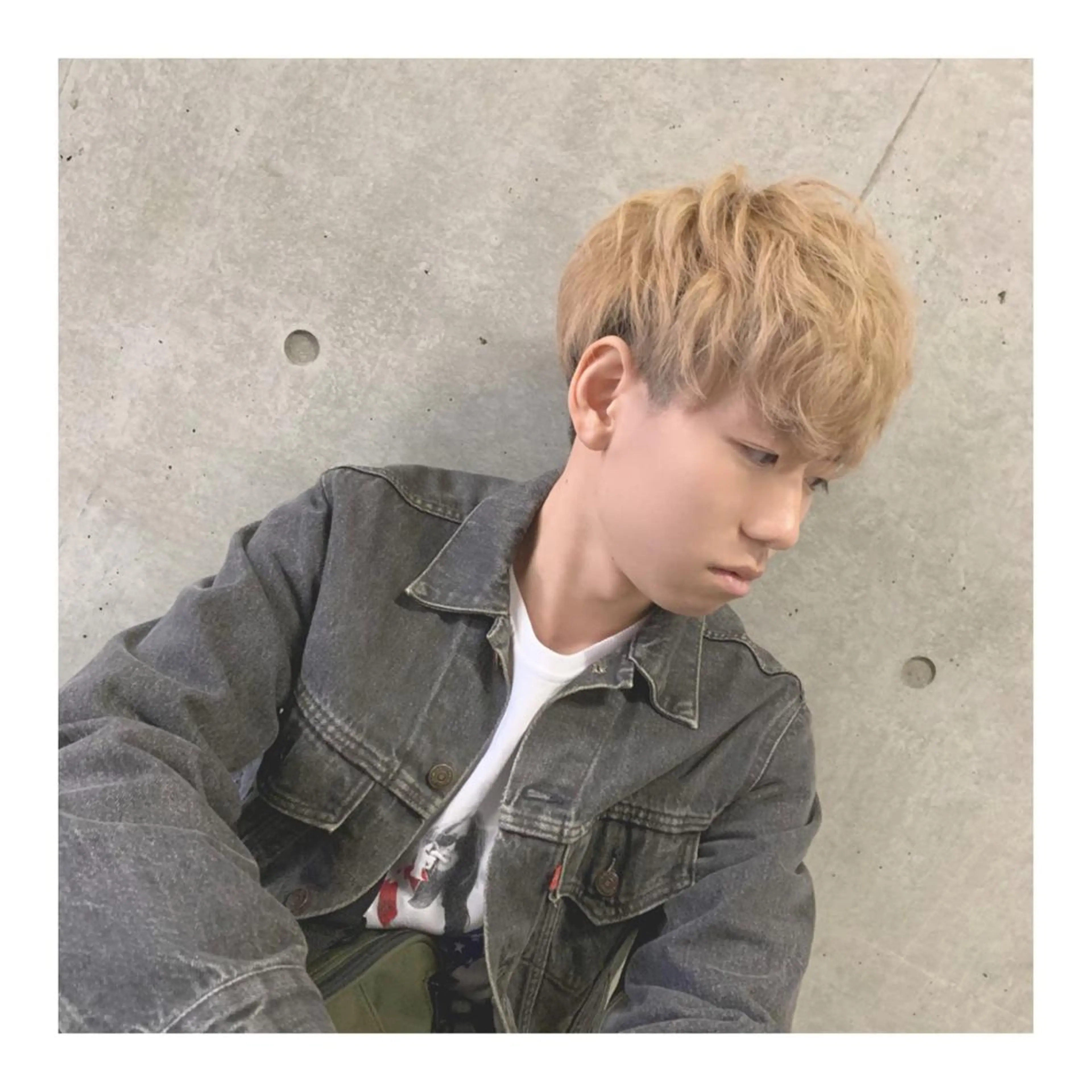 ショート カラー メンズ ange☞ soutaのヘアスタイル