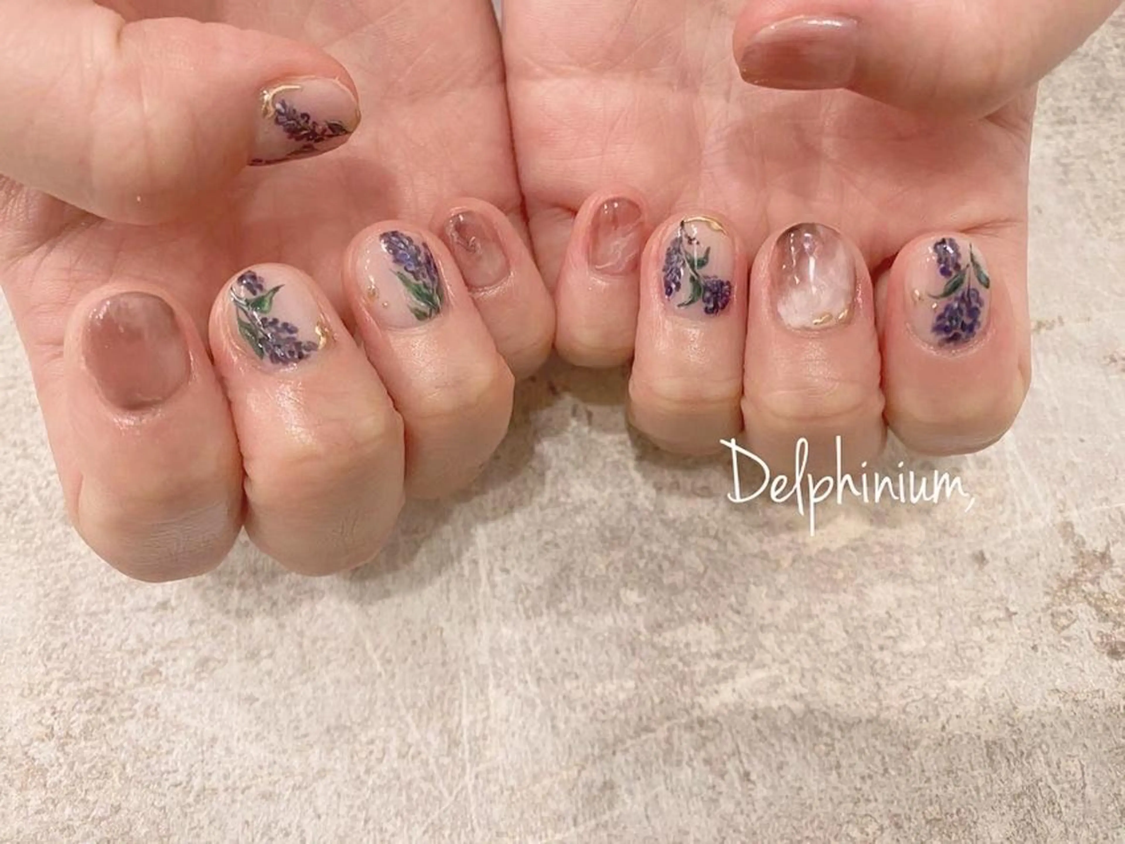 ネイル アートネイル ハンドネイル 岡本 友恵のネイルデザイン