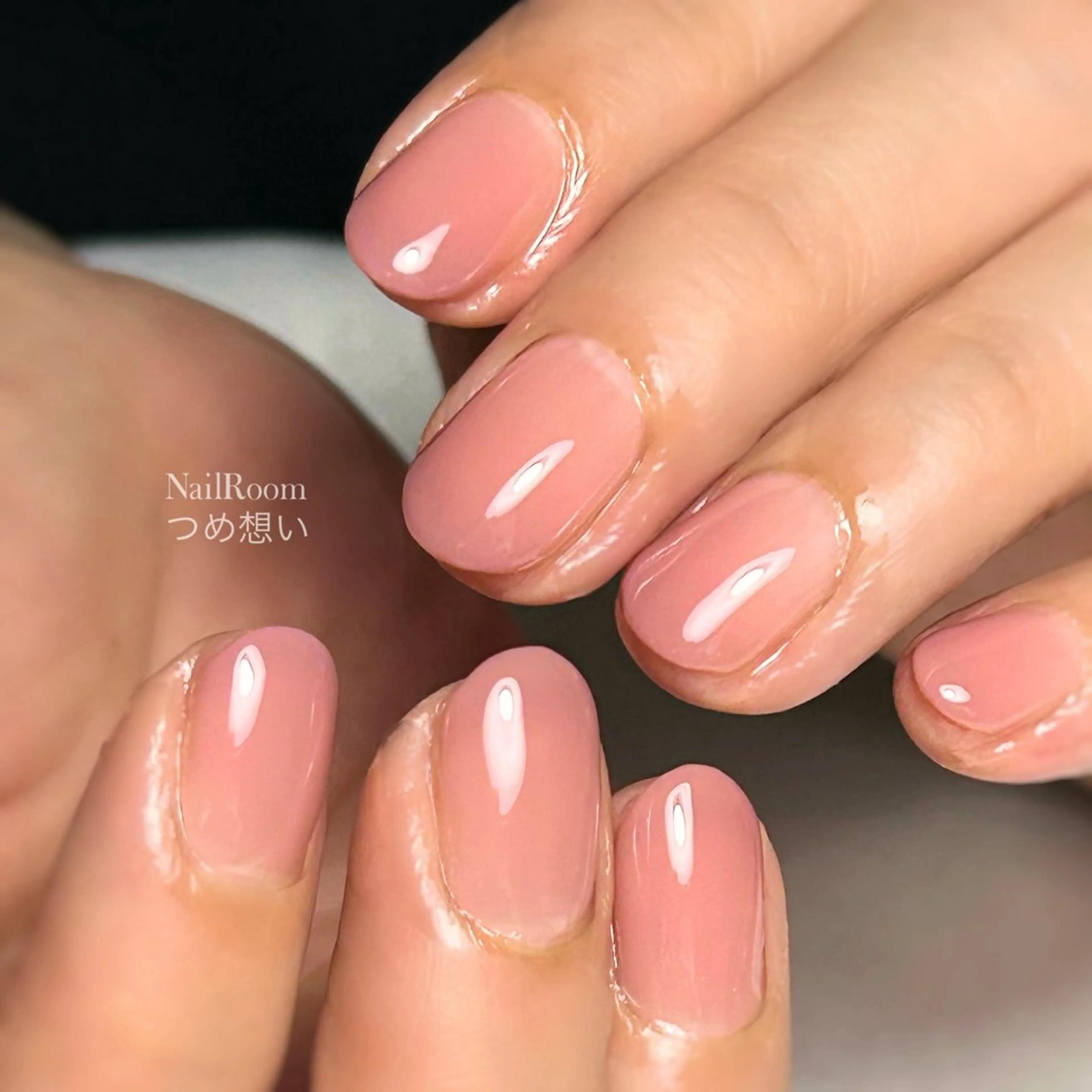 ネイル グラデーション ピンク NailRoom つめ想いのネイルデザイン