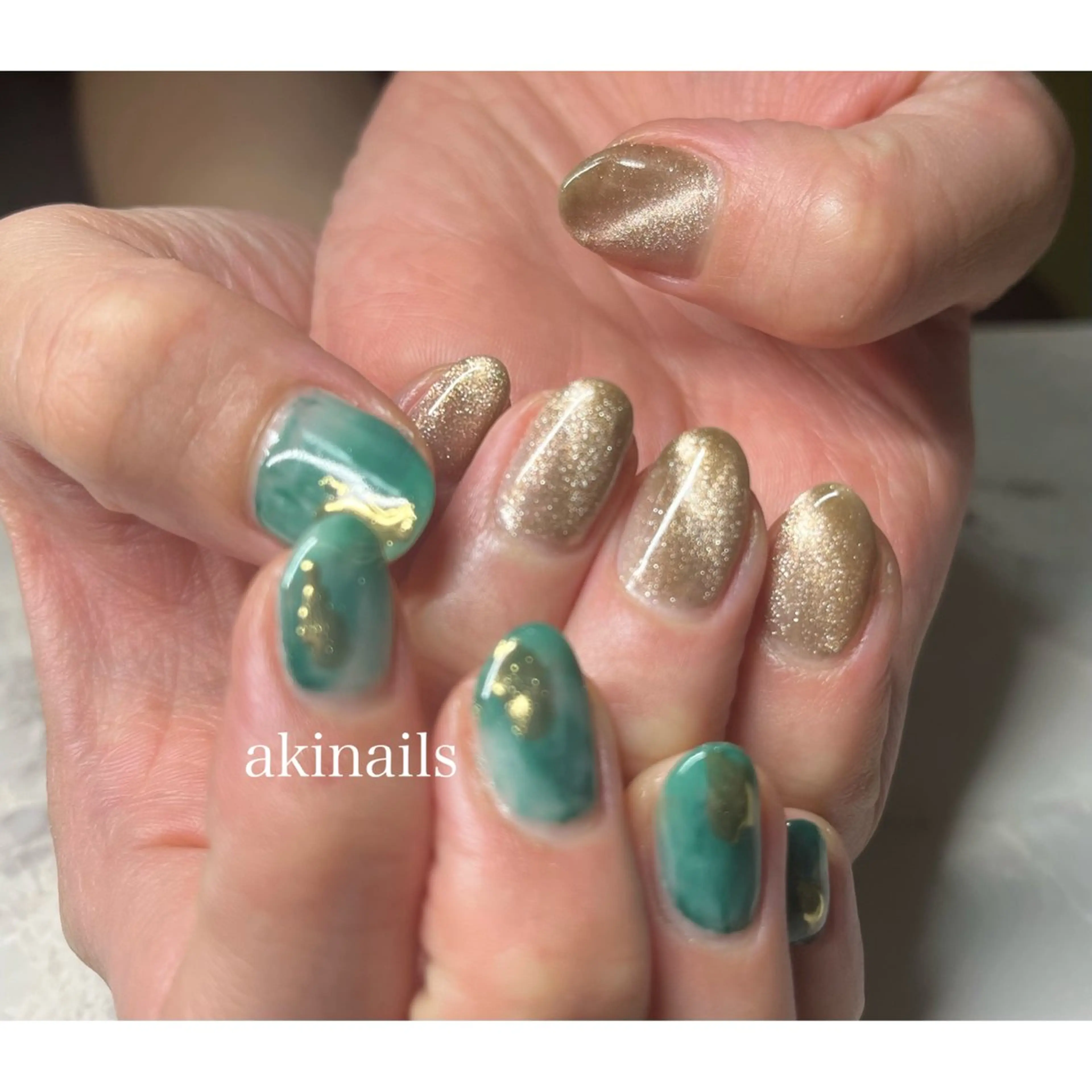 ネイル aki nailsのネイルデザイン