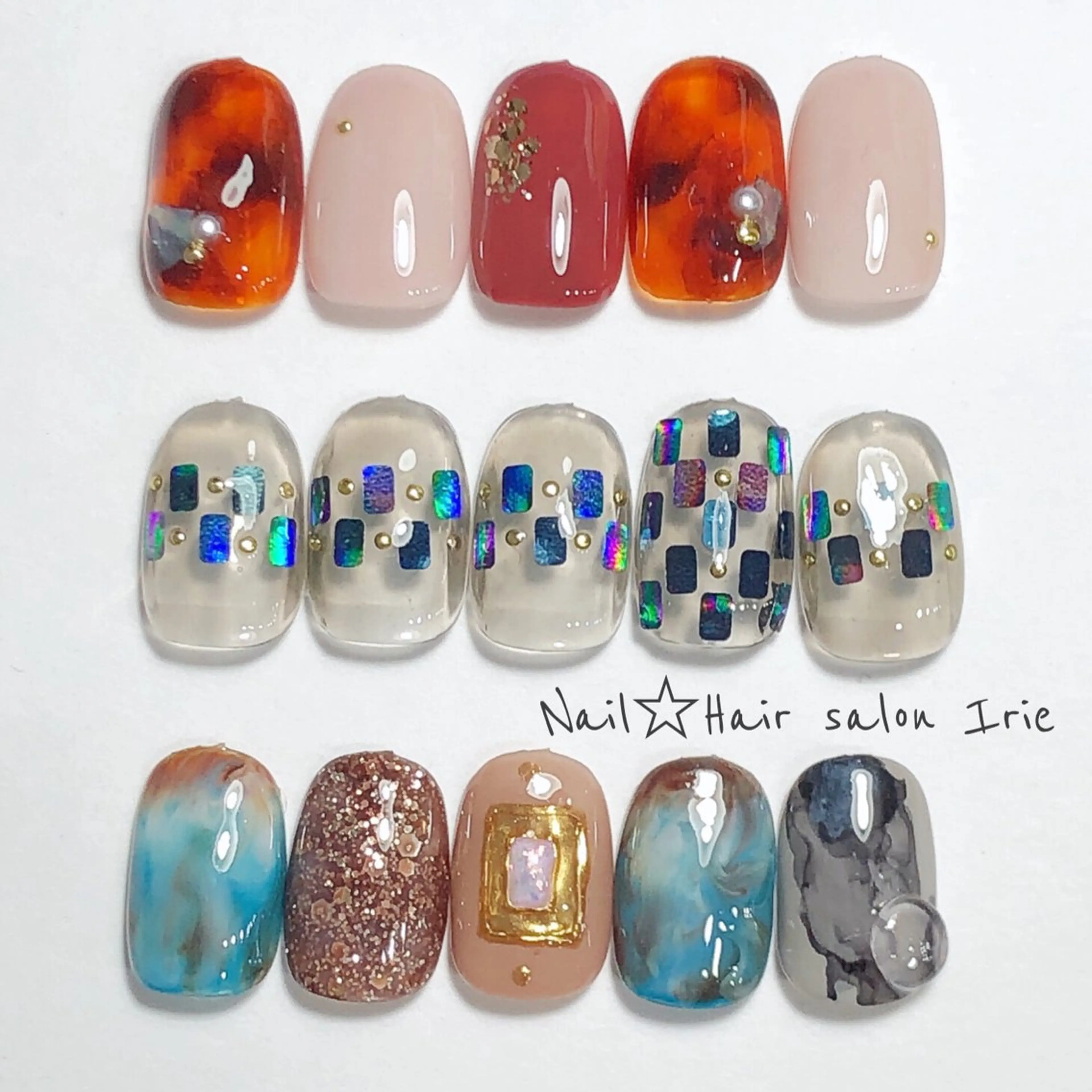 ネイル ハンドネイル Hair salon Irie所属・與儀 知佳のネイルデザイン