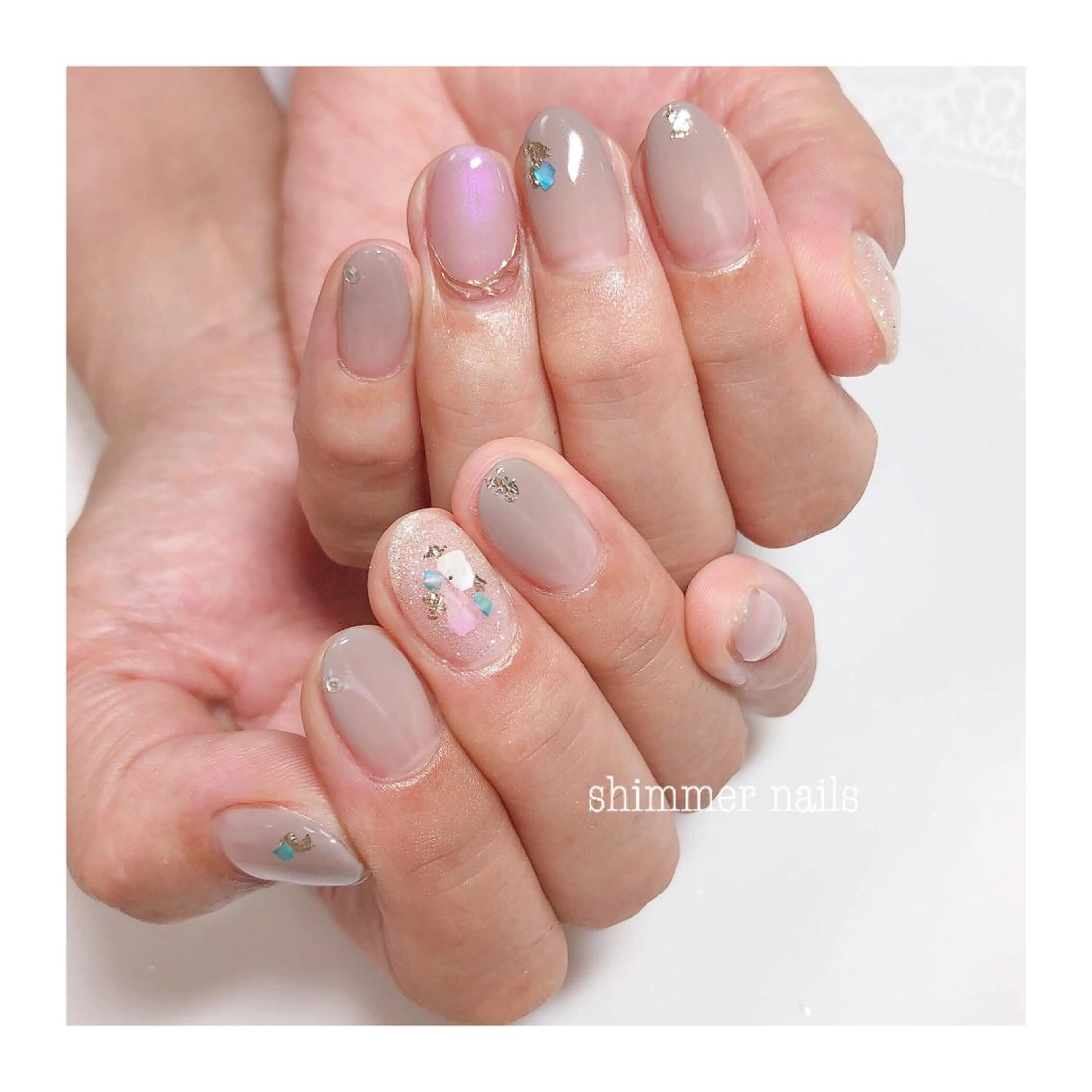 ネイル shimmer nailsのネイルデザイン