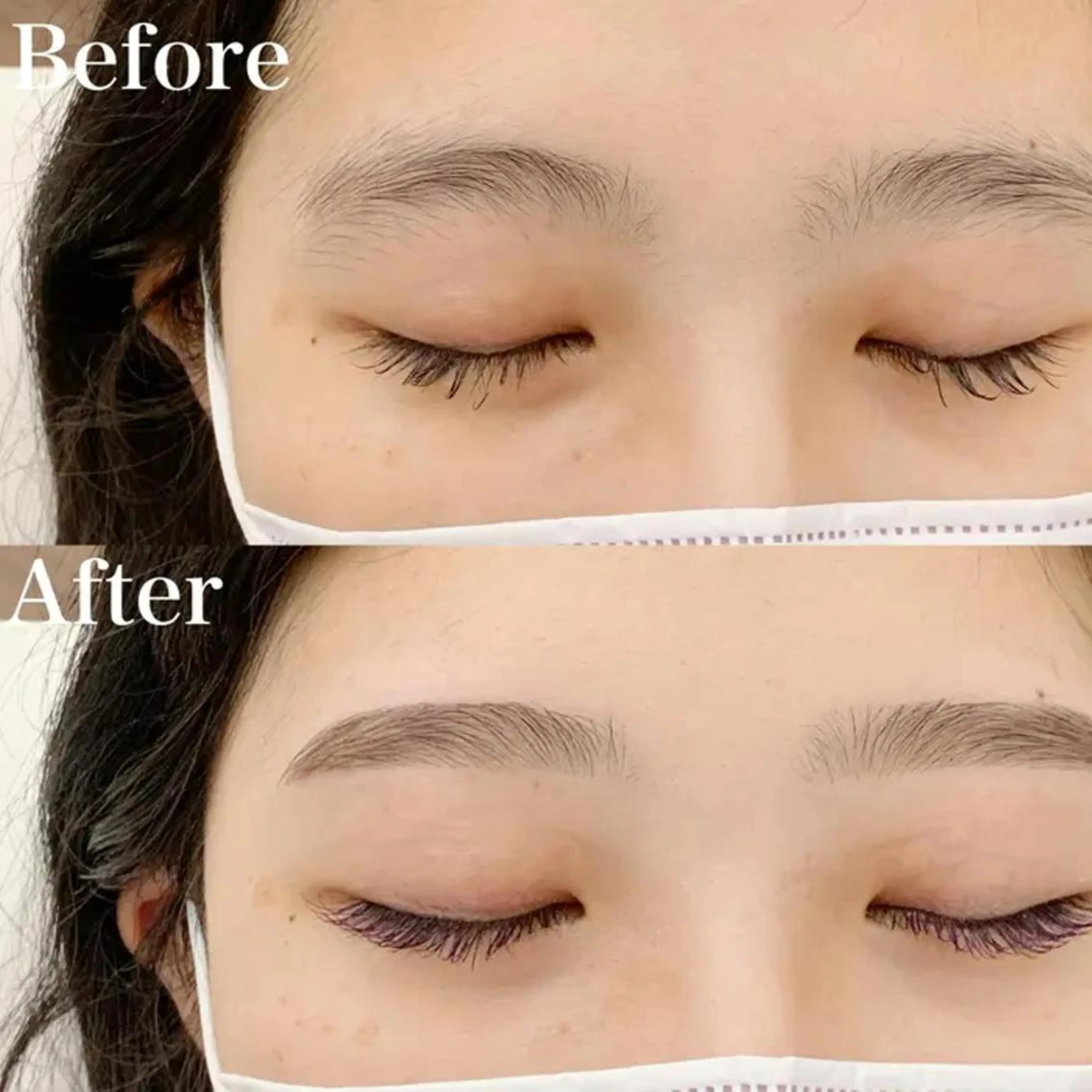 ミニモ限定美眉スタイリングの写真