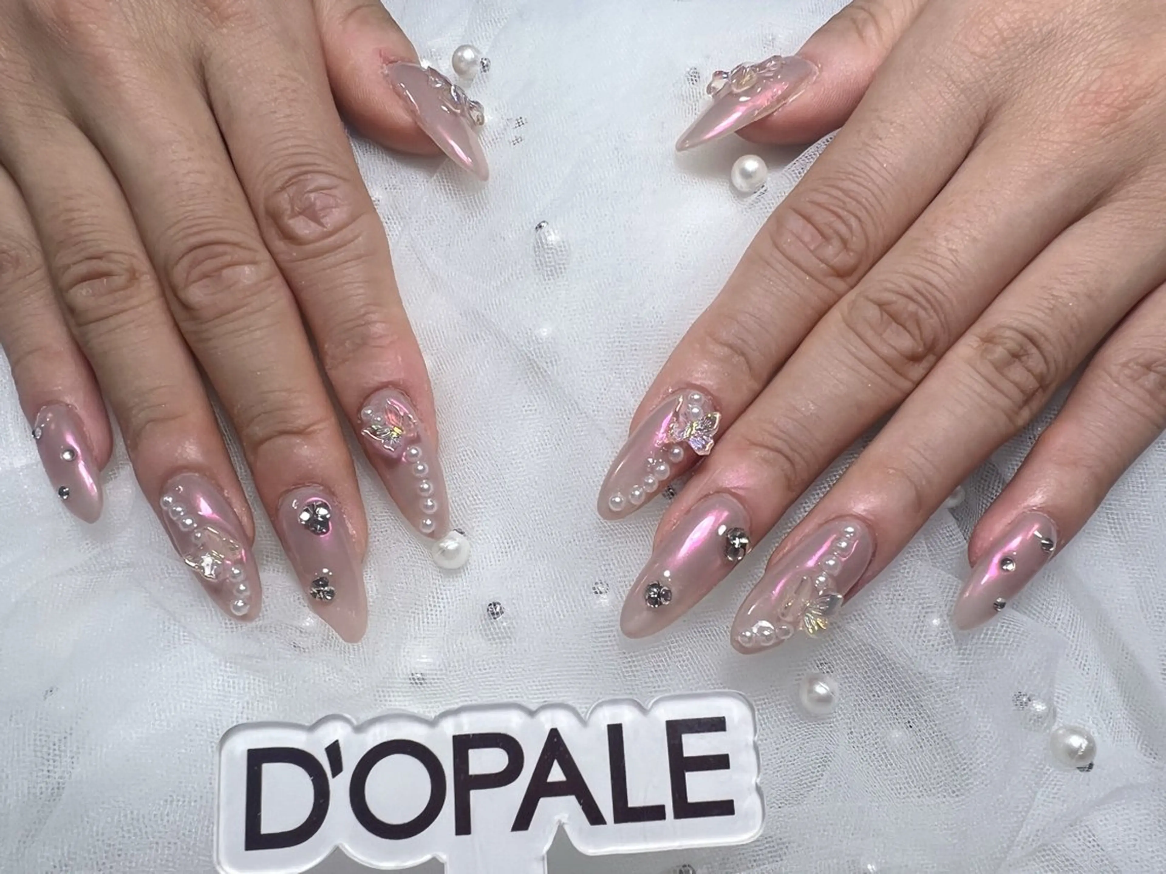 ネイル ハンドネイル 長さ出し専門店 上野店サロンのネイルデザイン