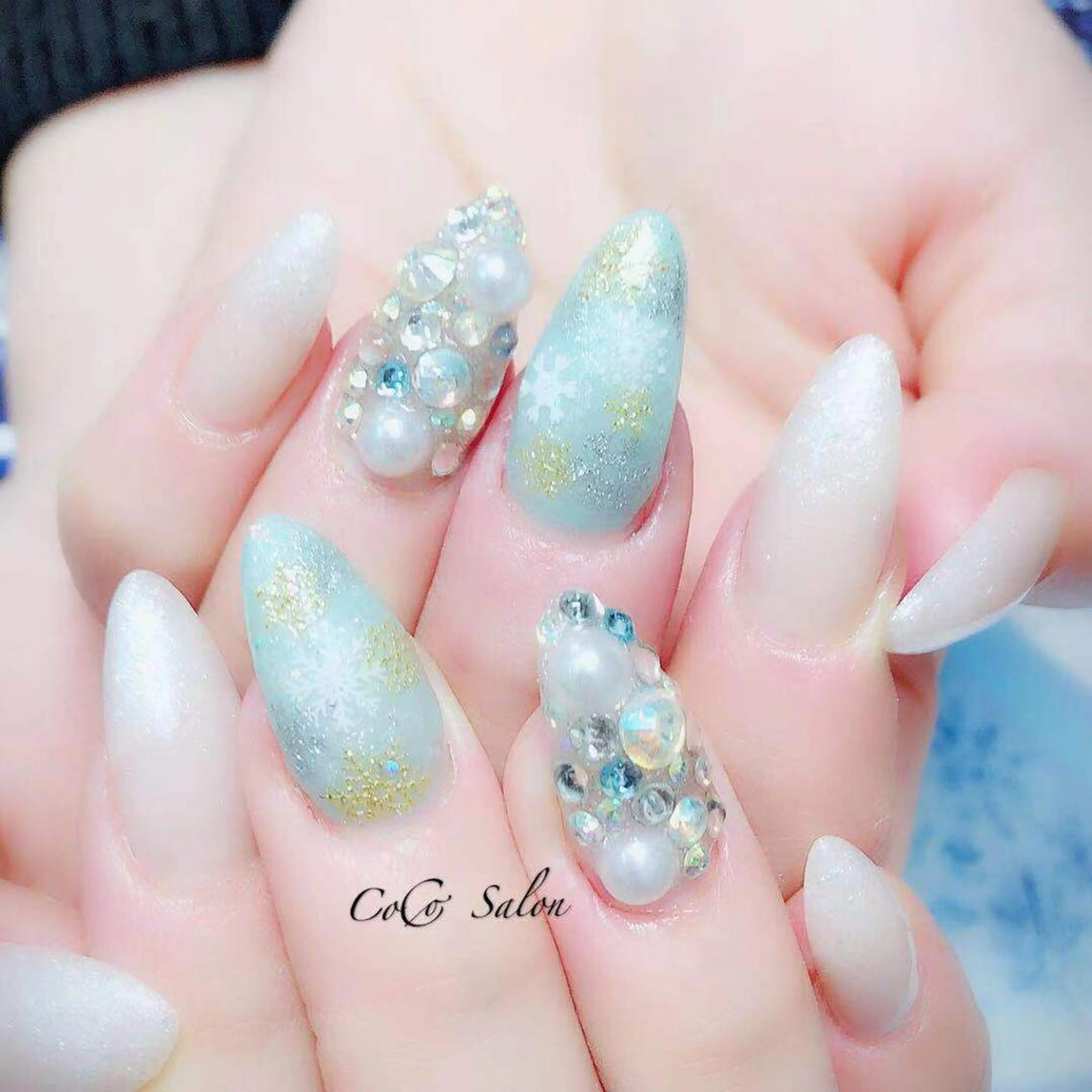 ネイル 冬ネイル CoCoSalon ネイル/まつ毛予約のネイルデザイン