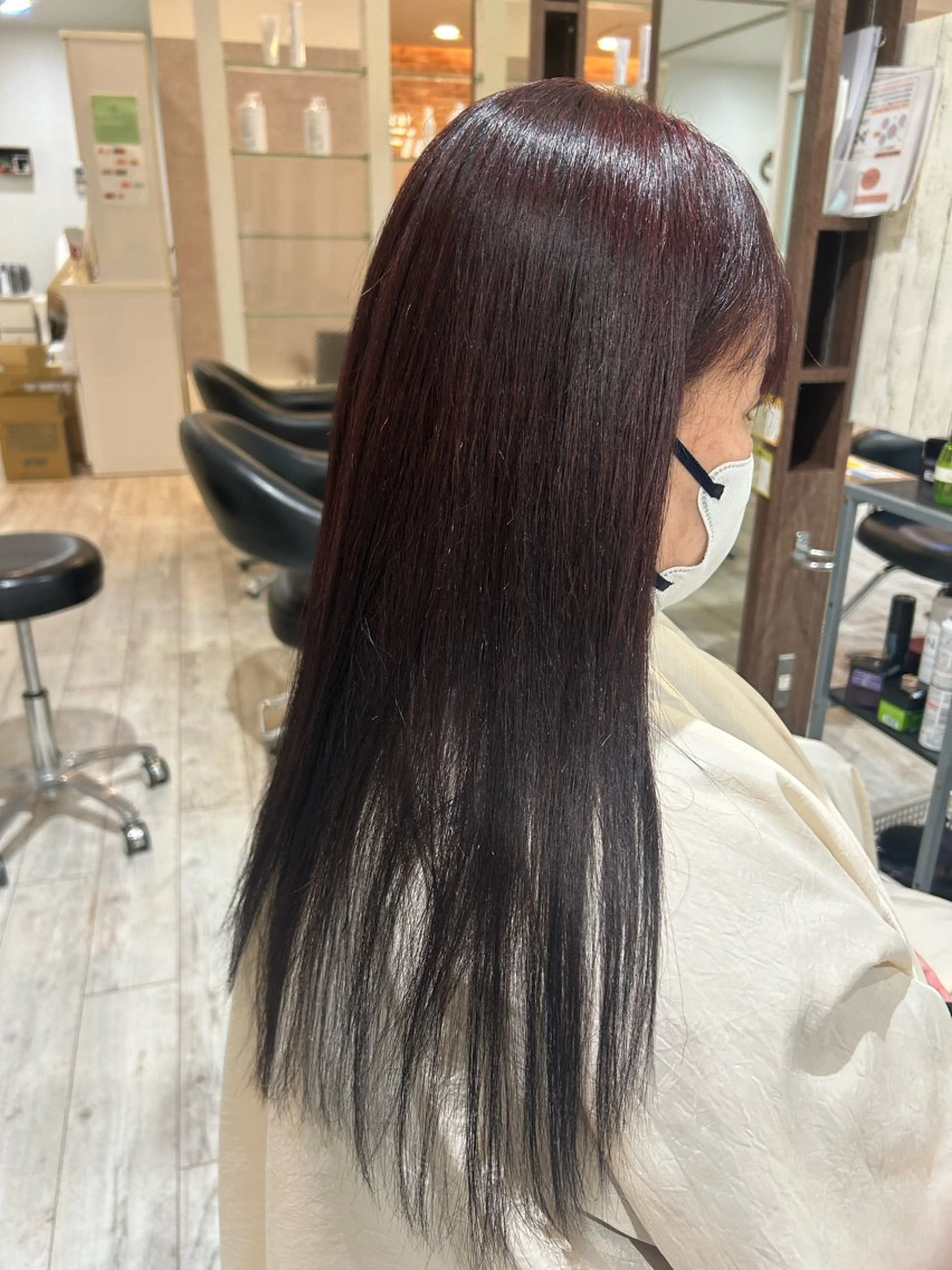 カラー 田野 竣太のヘアスタイル