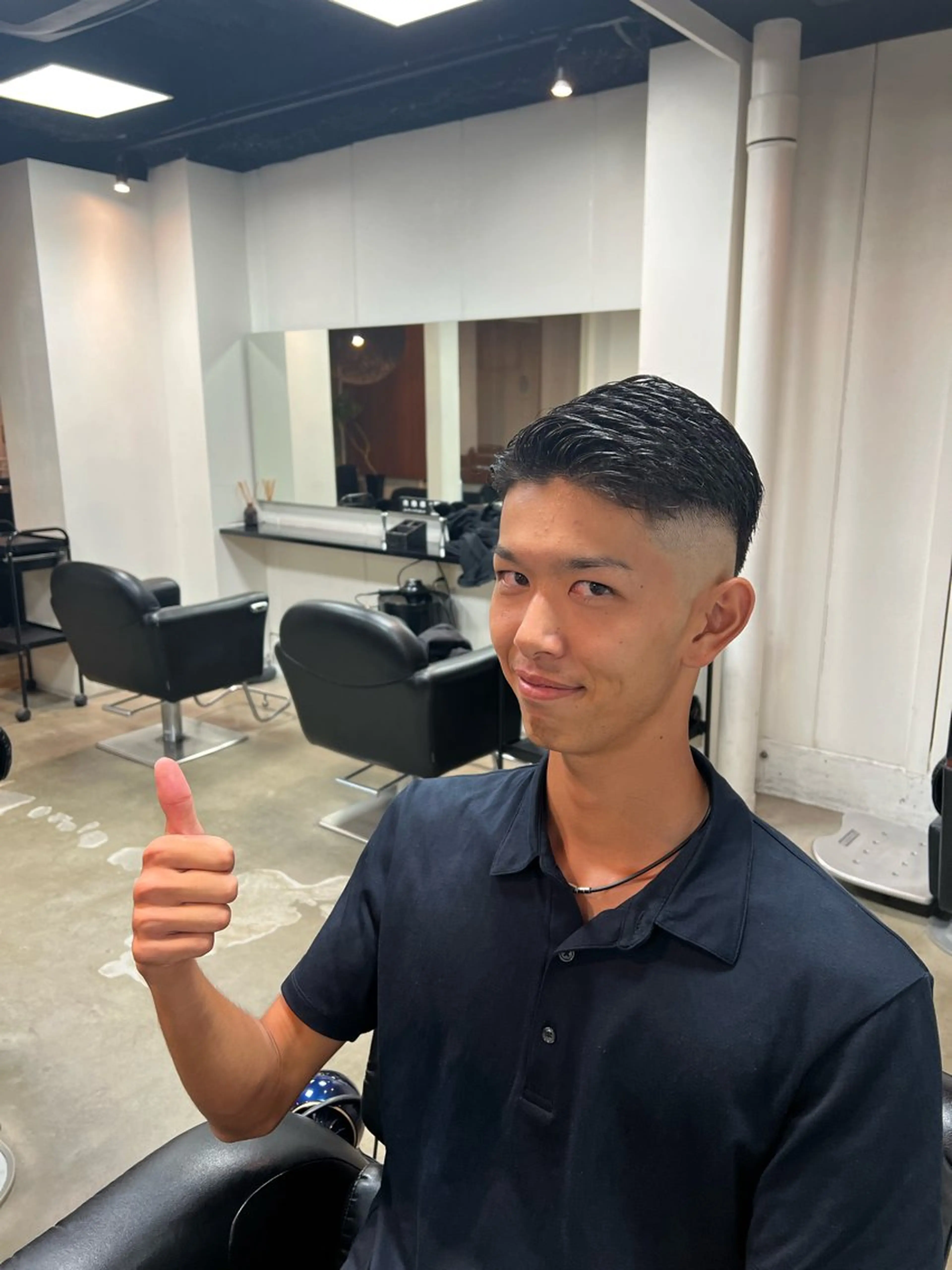 ショート JUNES man 目白 男髪所属・男性の方限定🚹山田 瑛心のヘアスタイル