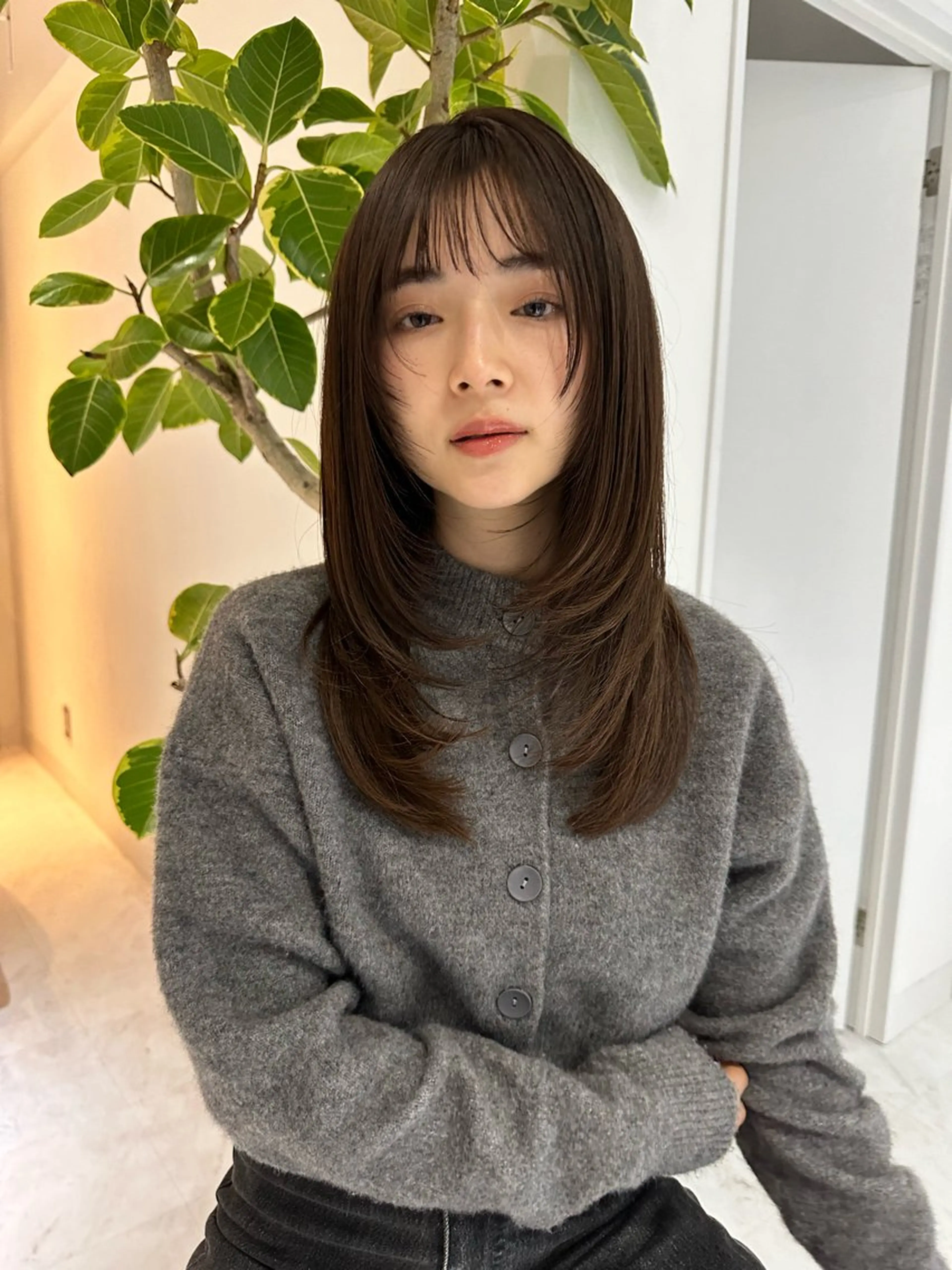 セミロング Stylo所属・吉川 莉央のヘアスタイル