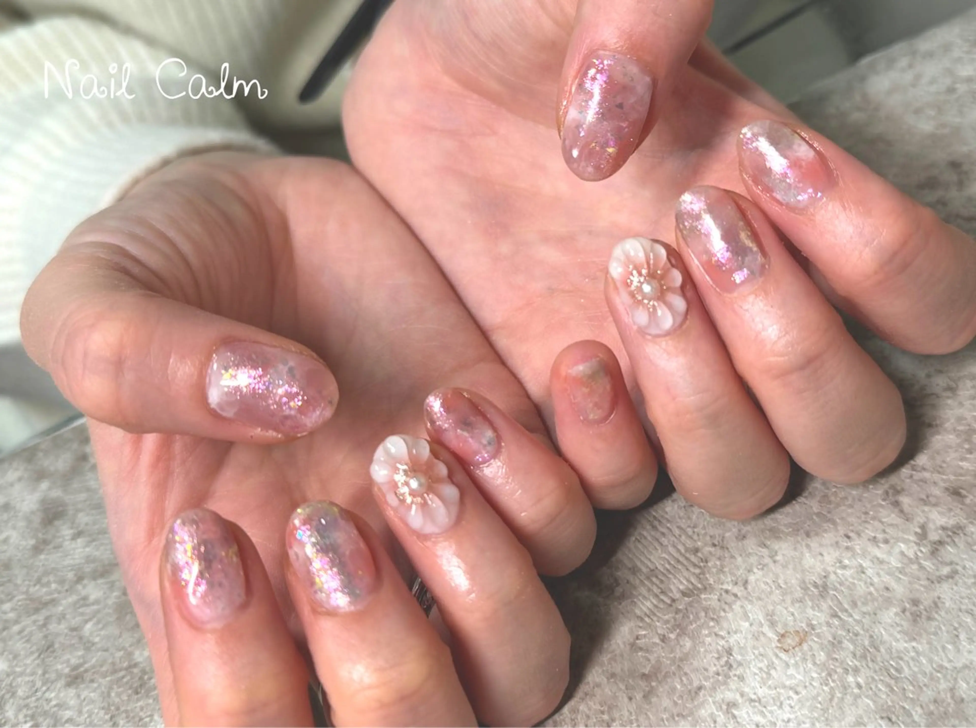 ネイル アートネイル ハンドネイル Nail Calm所属・プライベートサロン Calmのネイルデザイン