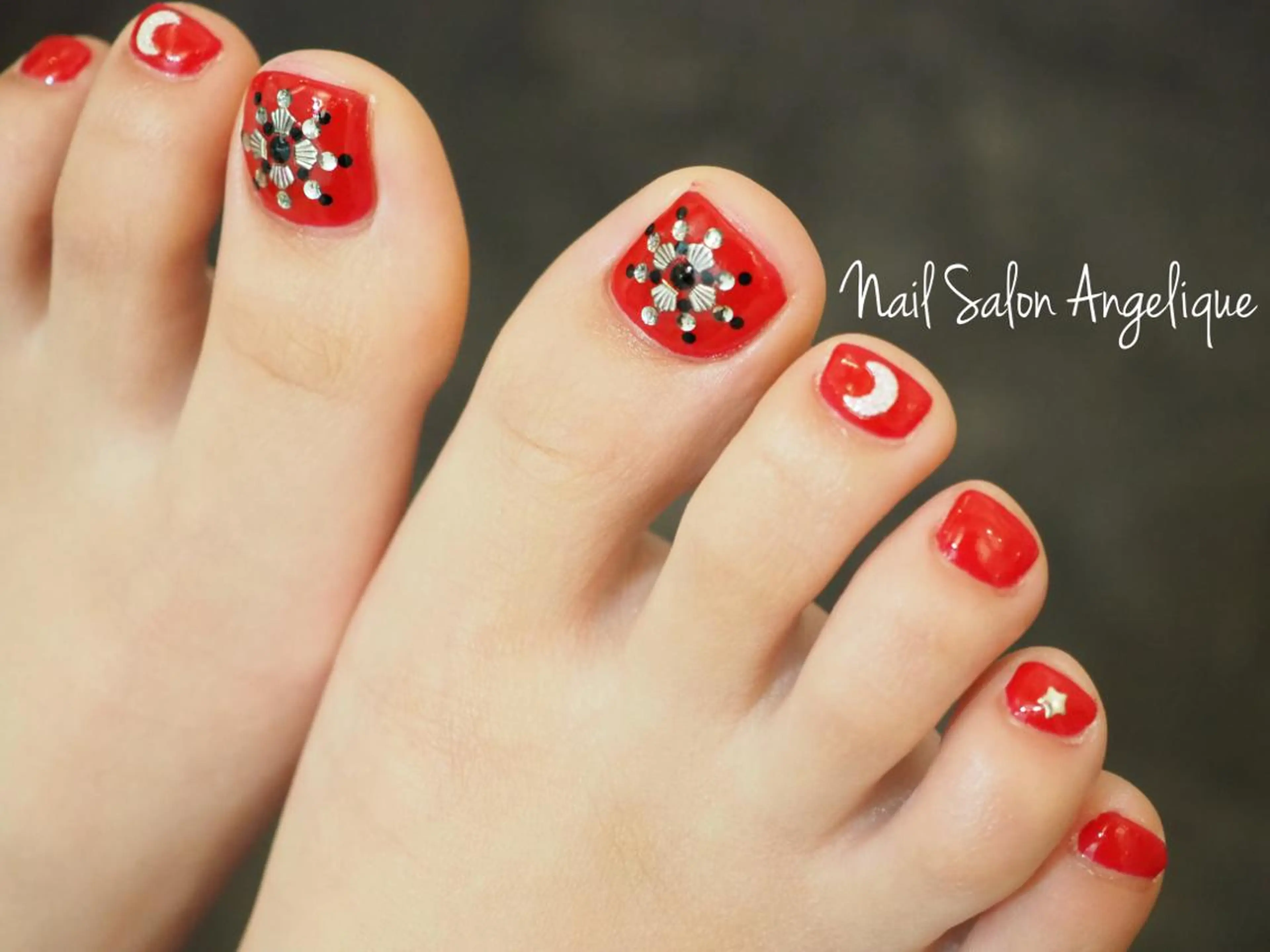 ネイル フットネイル 持ち込み Nailist Rumiのネイルデザイン