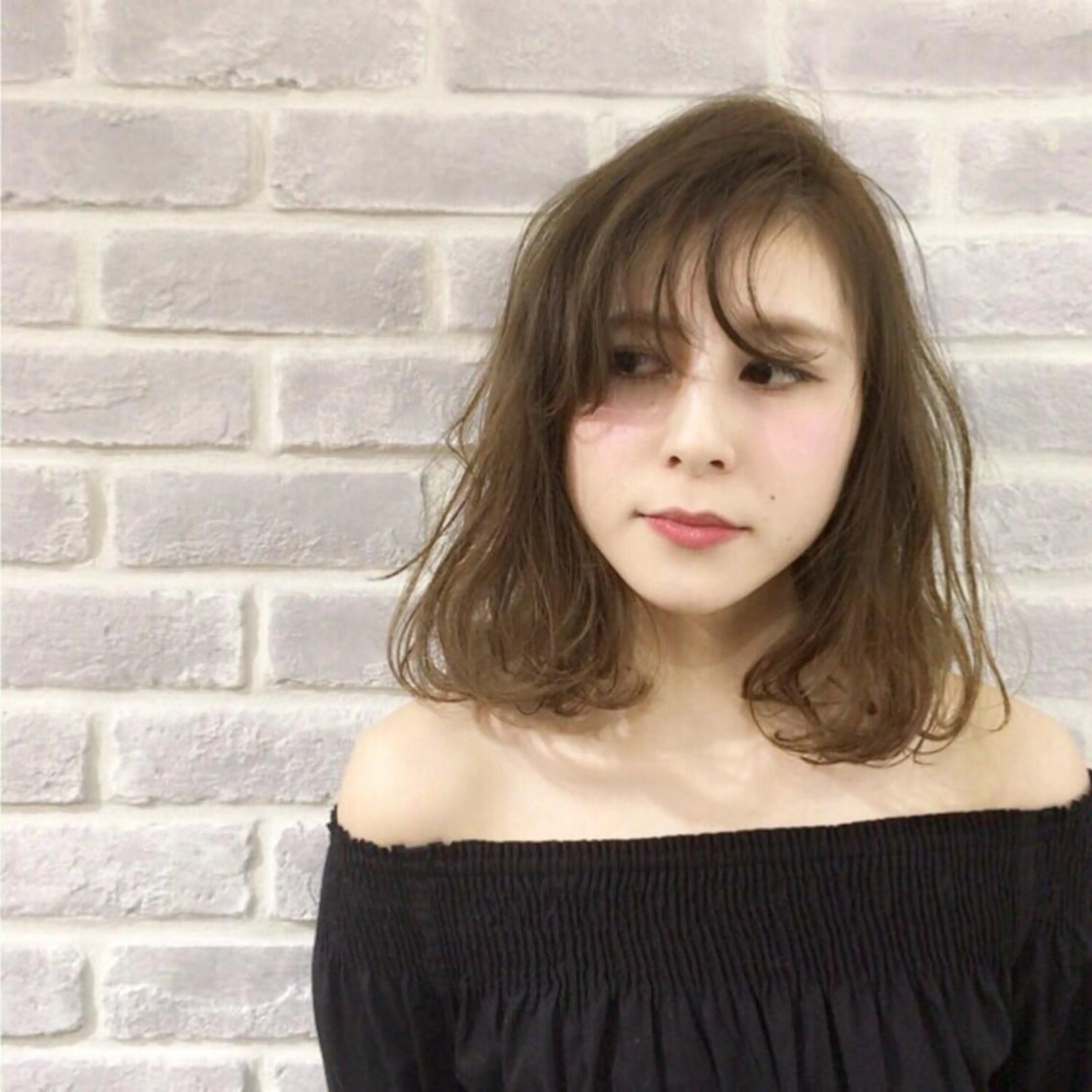 ミディアム Tina所属・「Tina」一木 智之のヘアスタイル