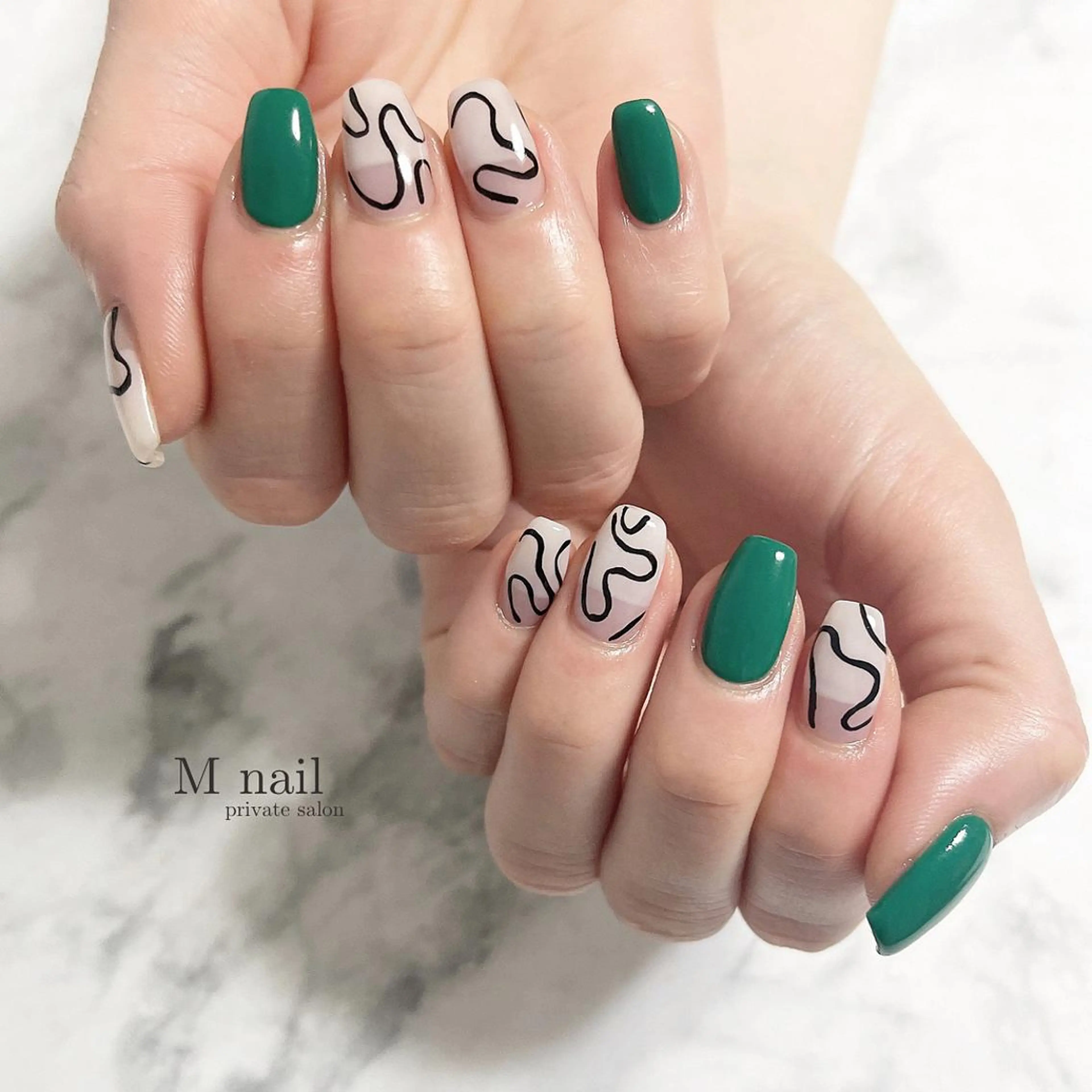ネイル 持ち込み M　nail所属・M nailのネイルデザイン