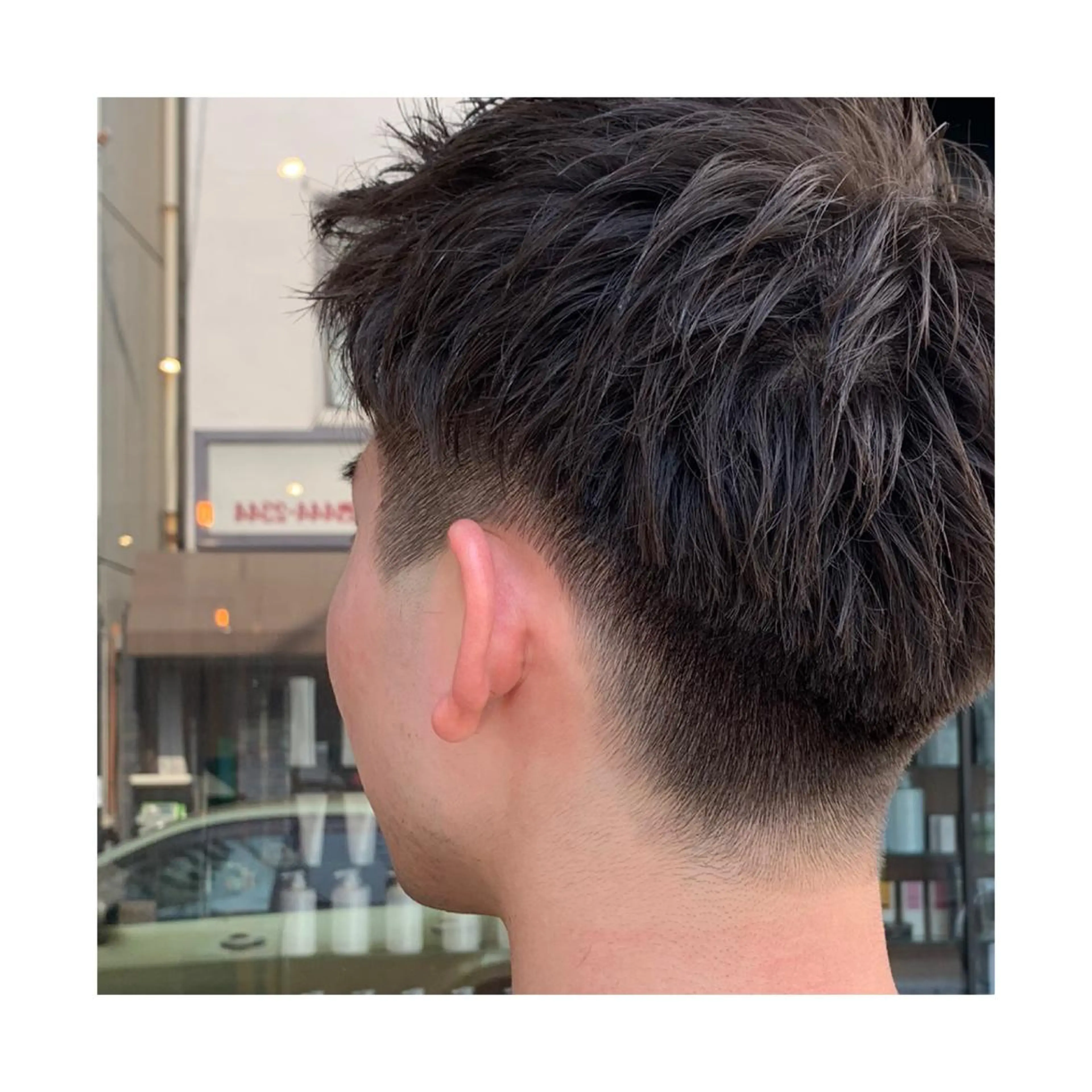 ショート メンズ 竹内 康浩のヘアスタイル