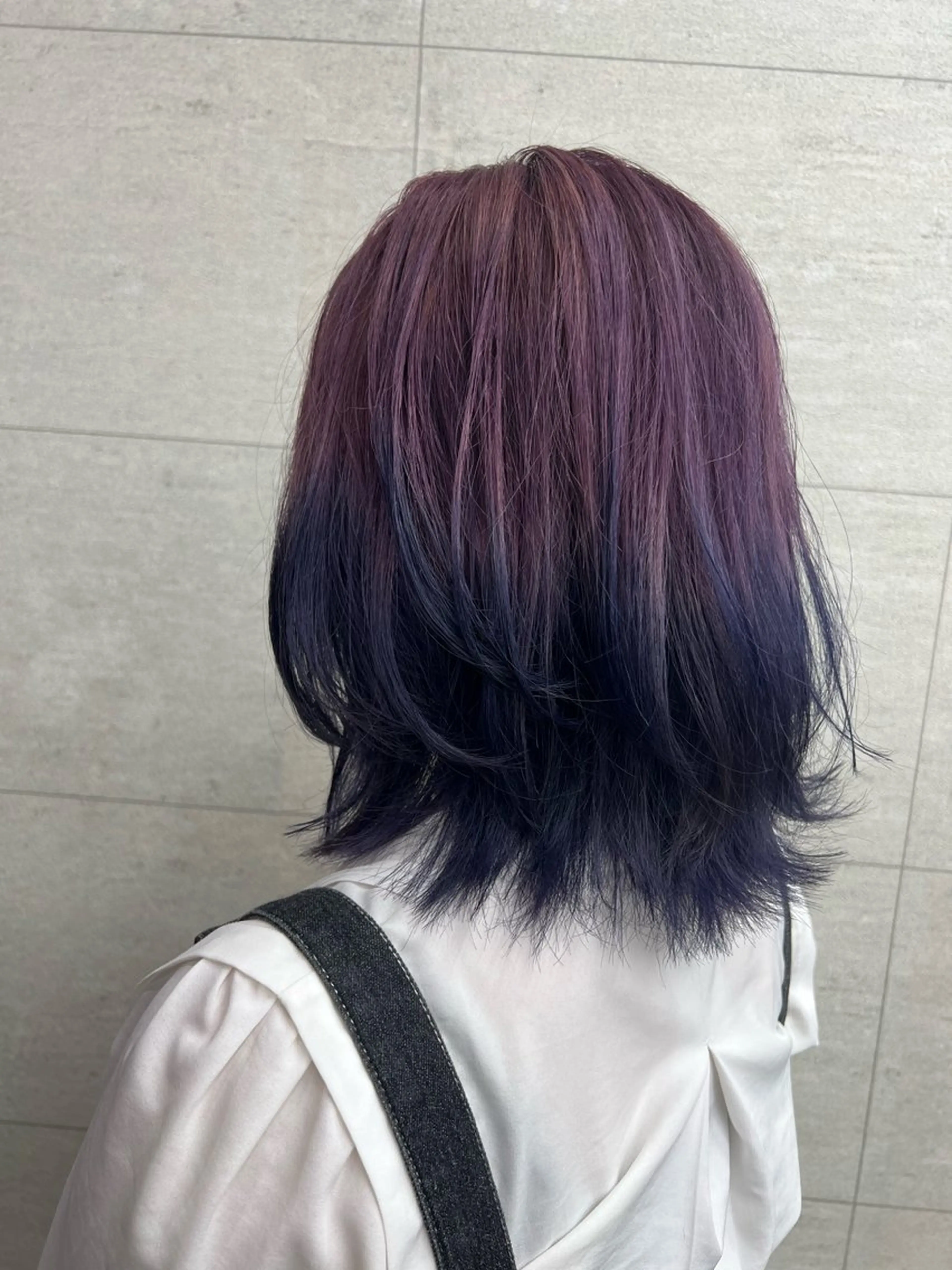 ミディアム カラー E:terne大宮店 ディレクター豊島穂希のヘアスタイル