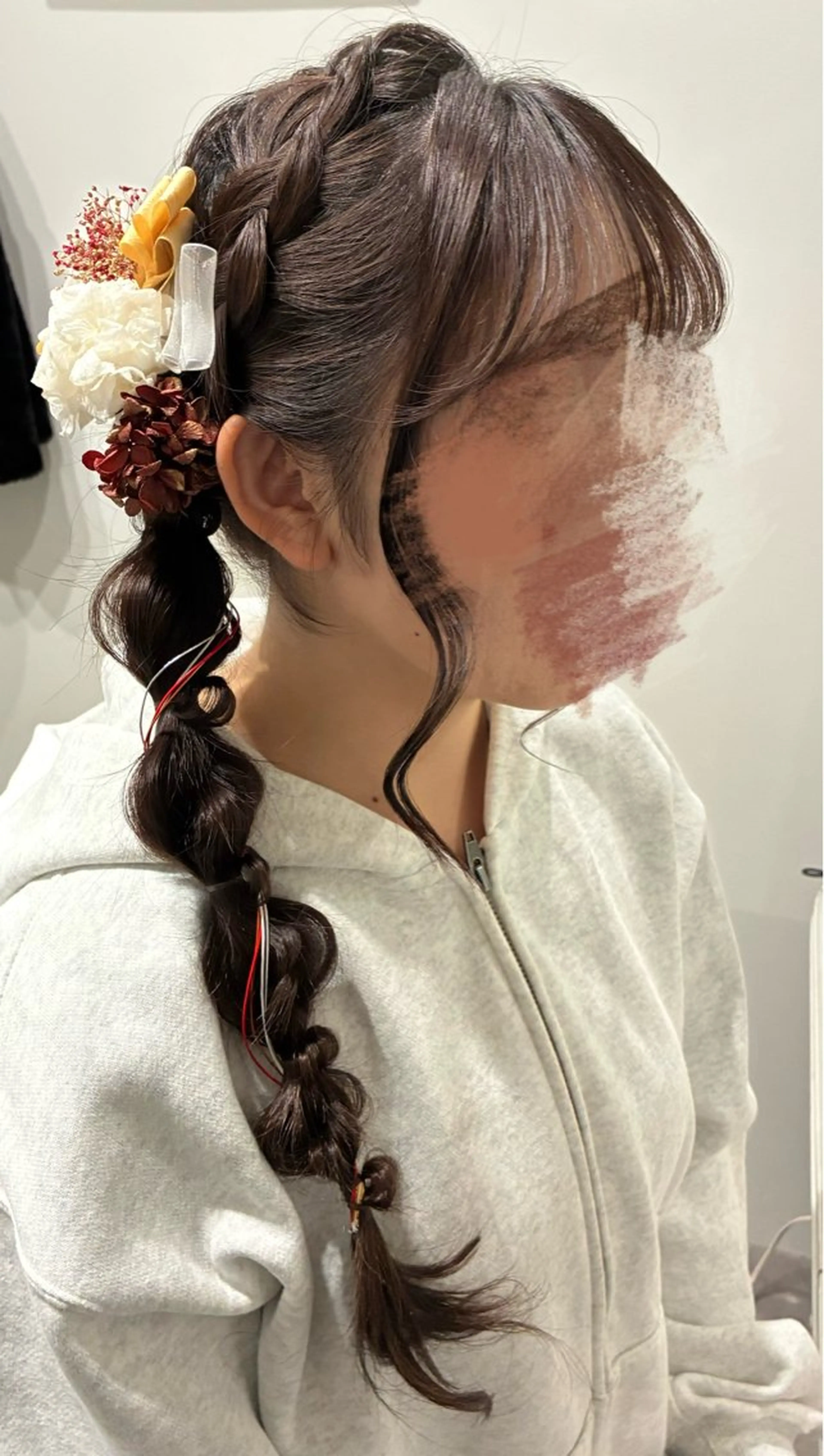 ロング ヘアアレンジ 成人式 ヘアセット arika hair make所属・arika もえのヘアスタイル