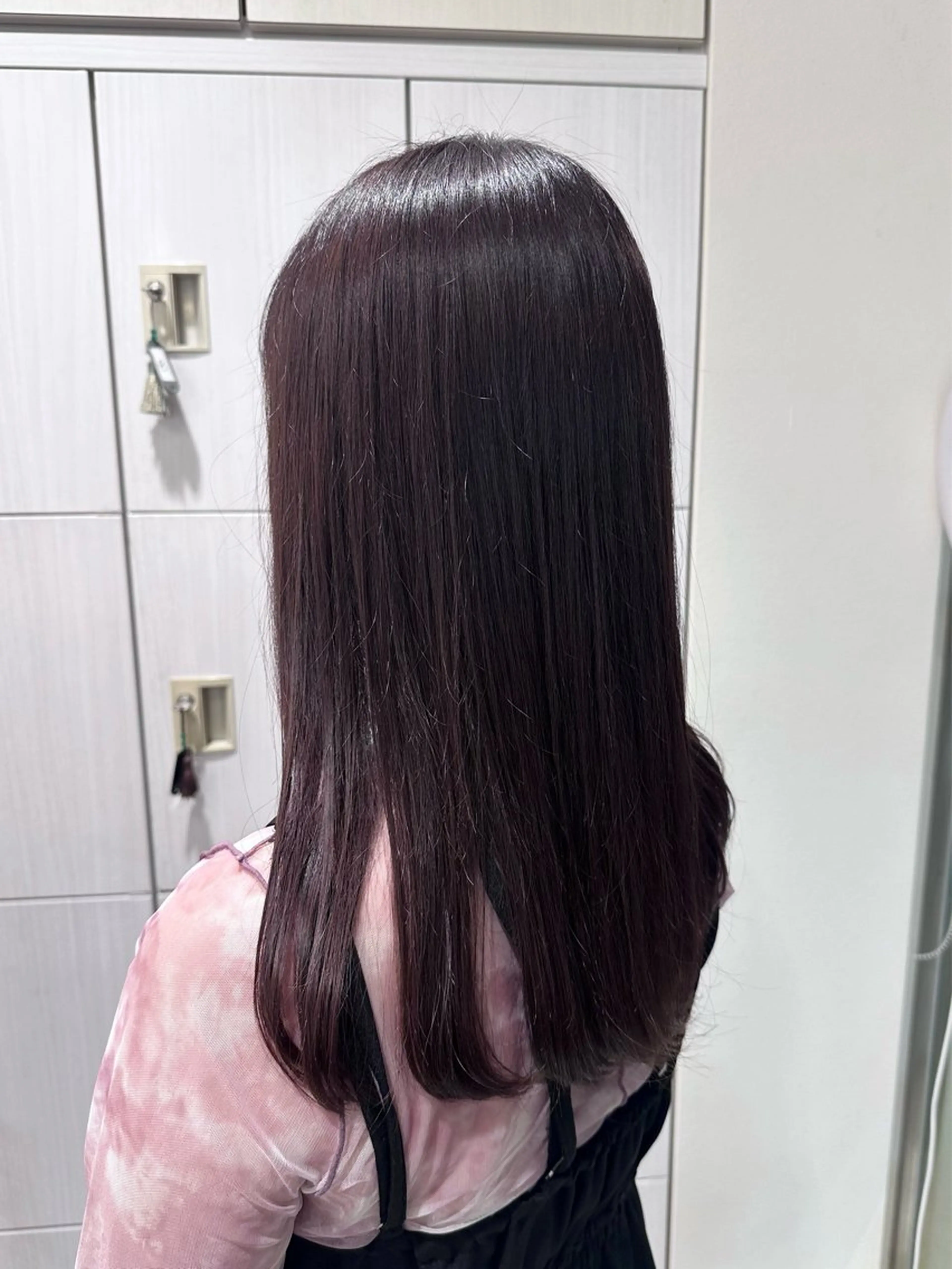 ロング カラー 韓国ヘア/レイヤー 顔周りカット/ユキナのヘアスタイル