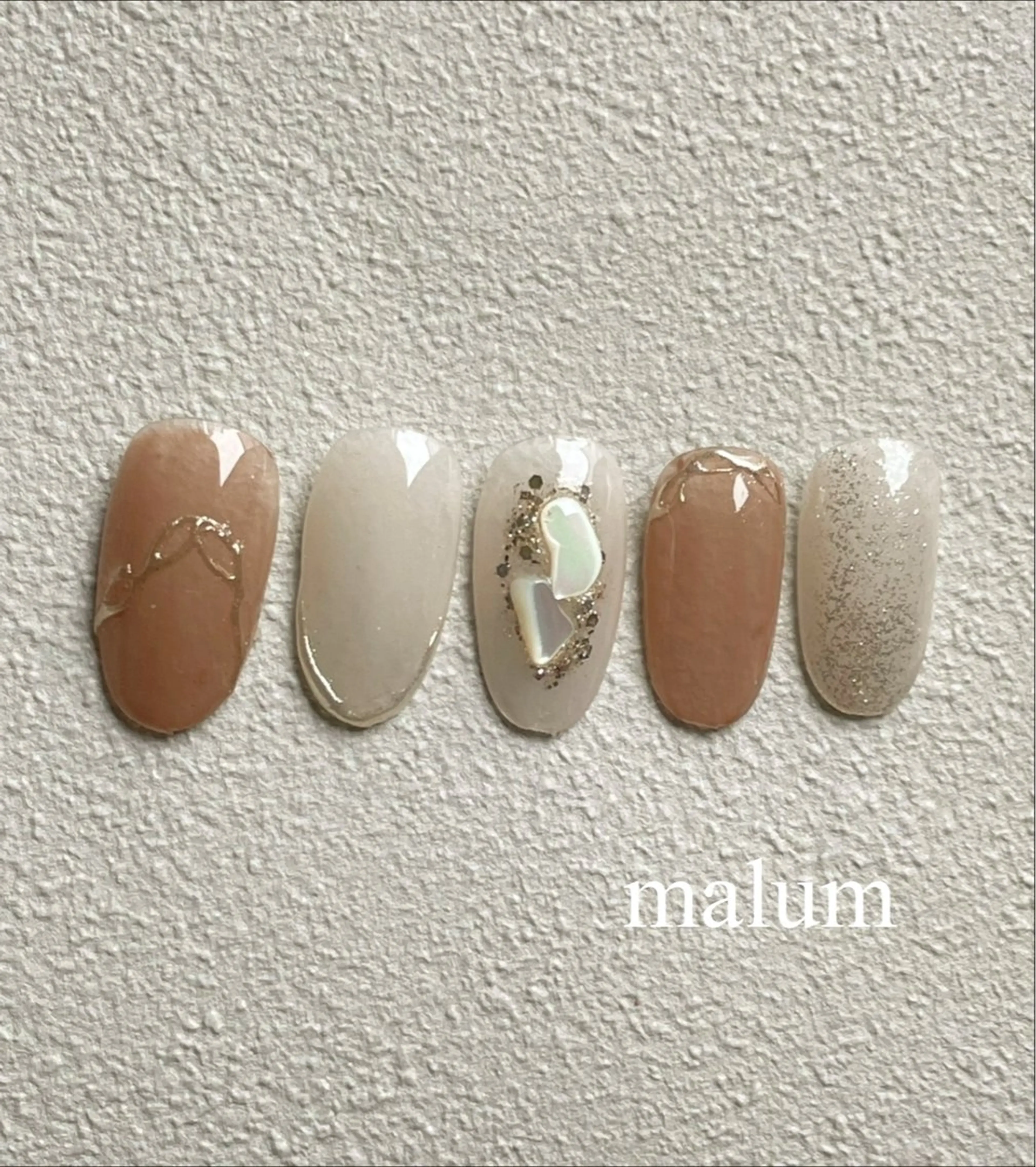 ネイル ハンドネイル malum nailのネイルデザイン