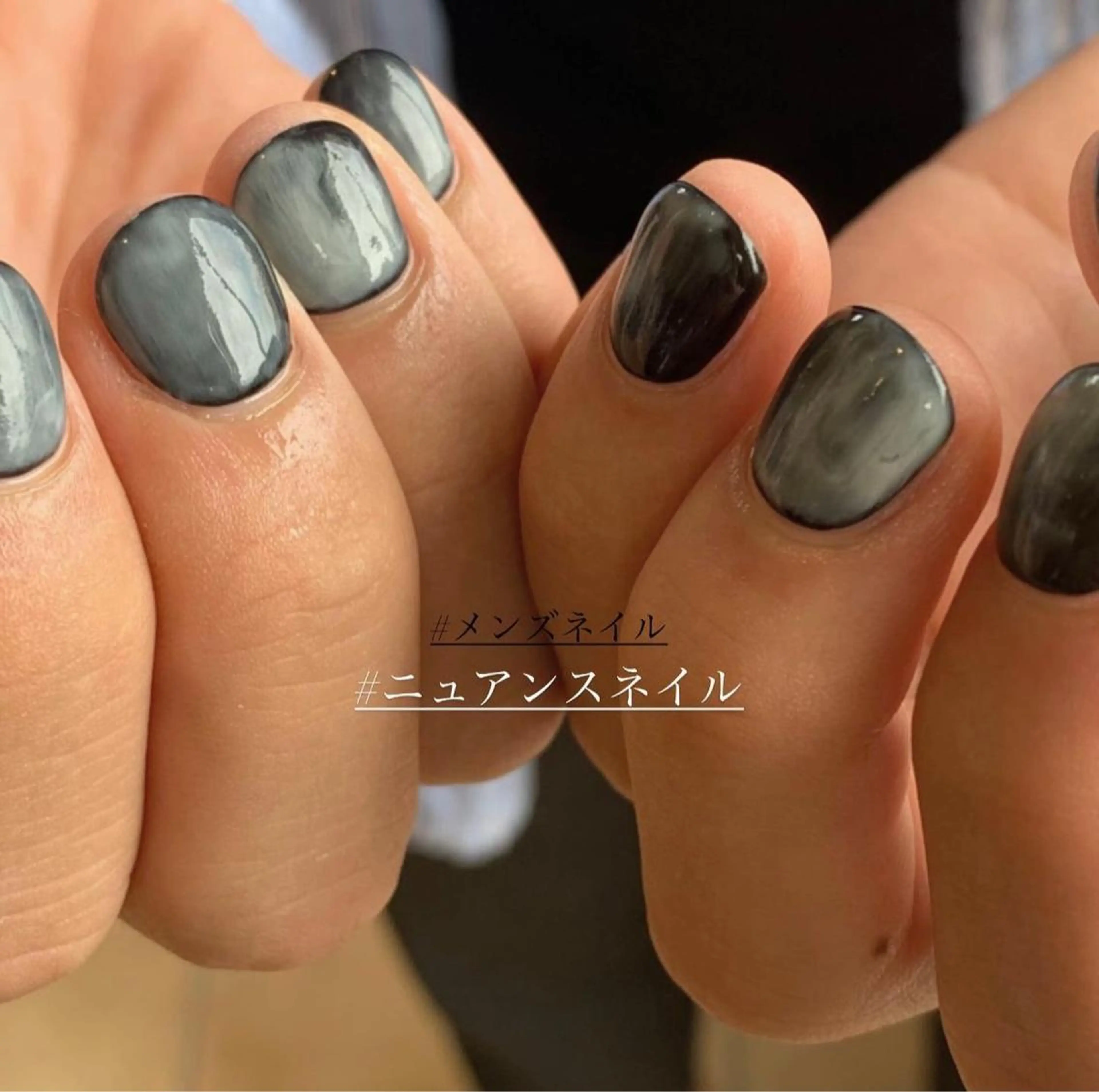 ネイル メンズネイル ハンドネイル 佐藤 穂乃香のネイルデザイン