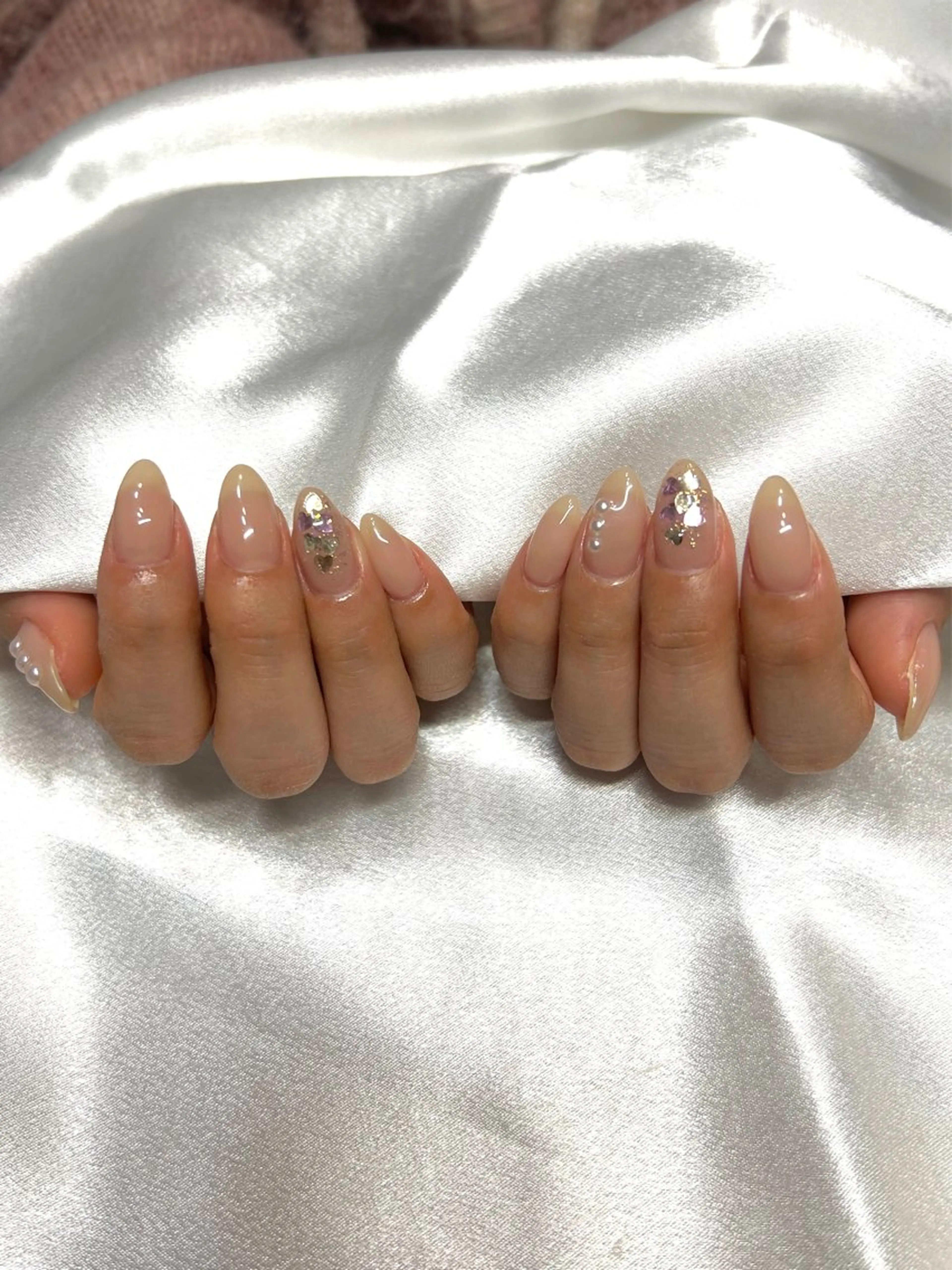 ネイル オフィスネイル シンプルネイル ハンドネイル nail salon　coco no ne所属・coco no ne KANNAのネイルデザイン